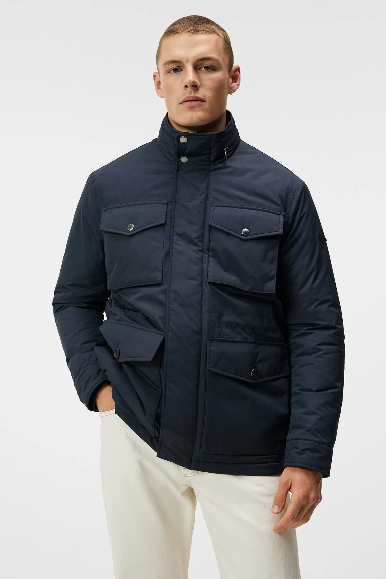 Jackor<J.Lindeberg Acer Padded Jacket Jl Navy