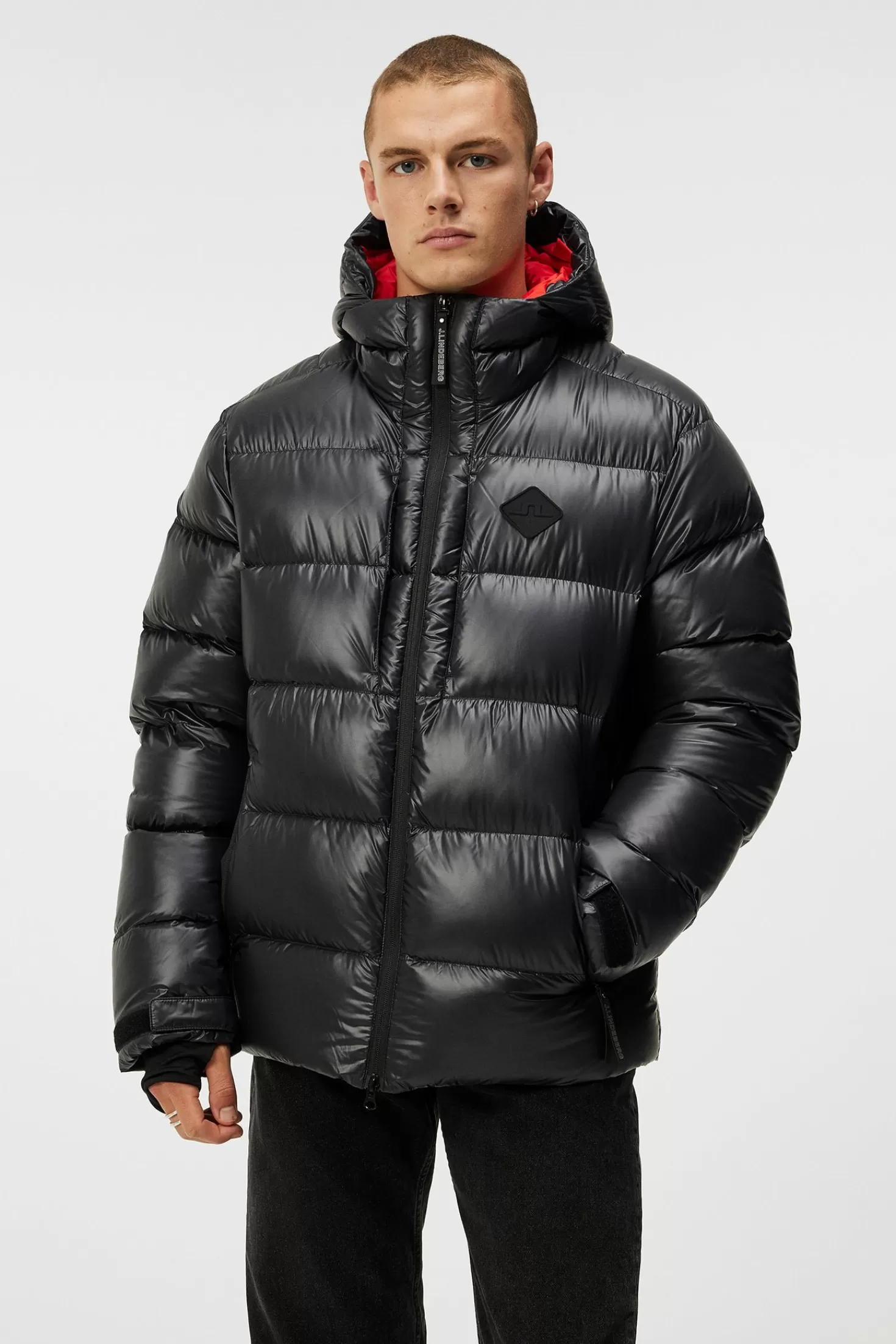 Jackor<J.Lindeberg Aerglo Down Jacket Black