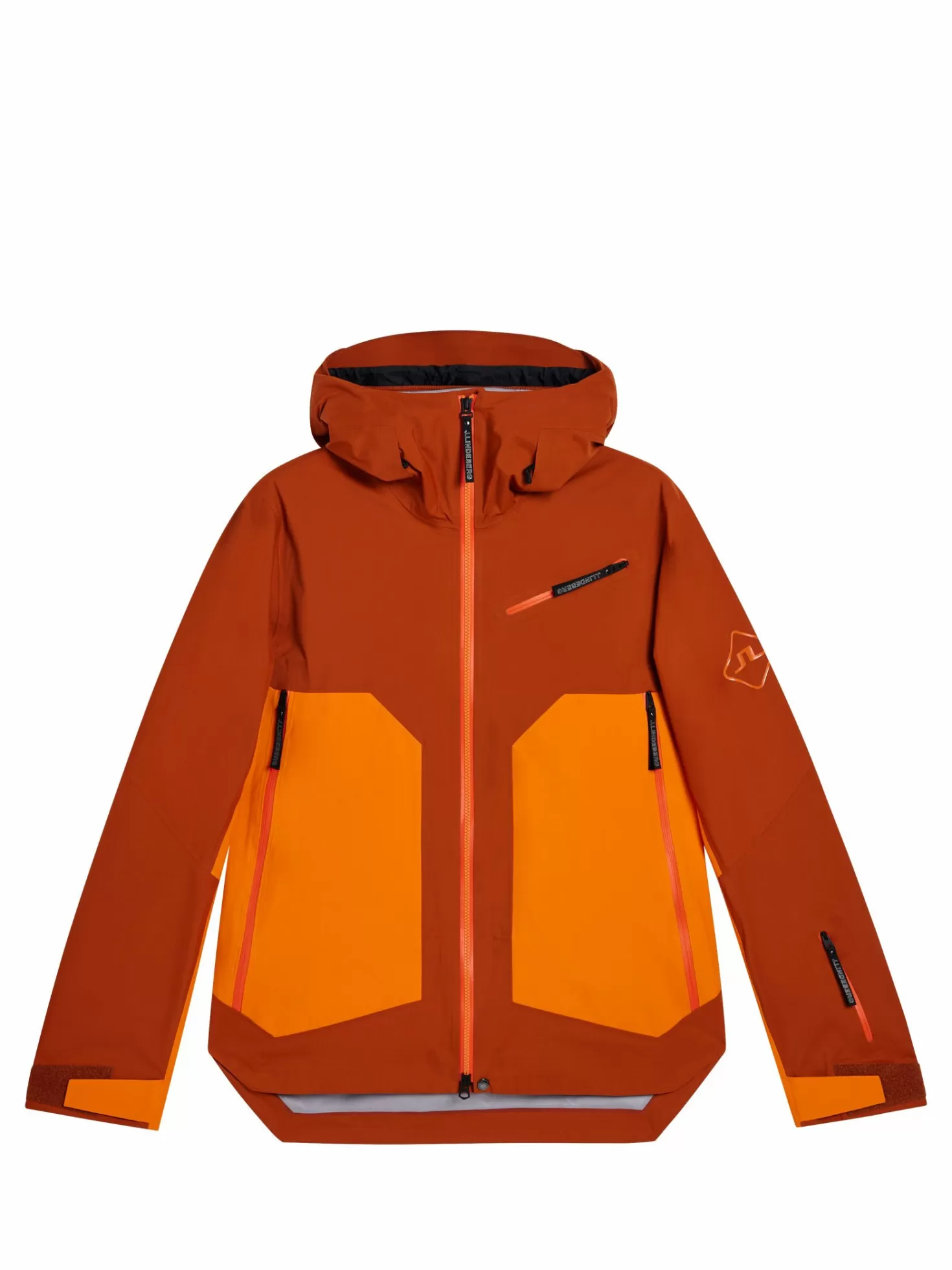 Jackor<J.Lindeberg Aerial Blocked Pro Jacket Cinnamon Stick