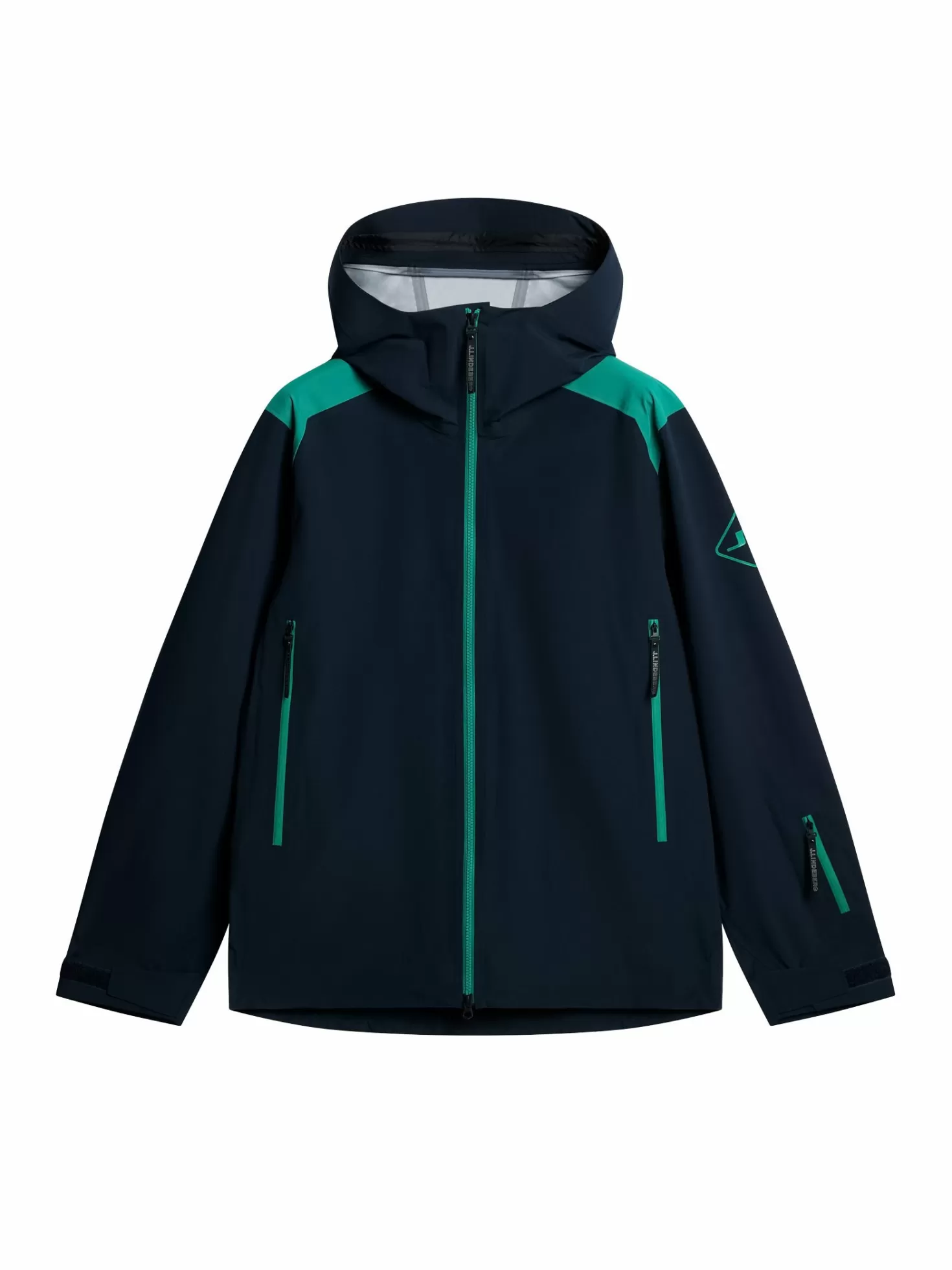 Jackor<J.Lindeberg Aerial Blocked Shell Jacket Jl Navy