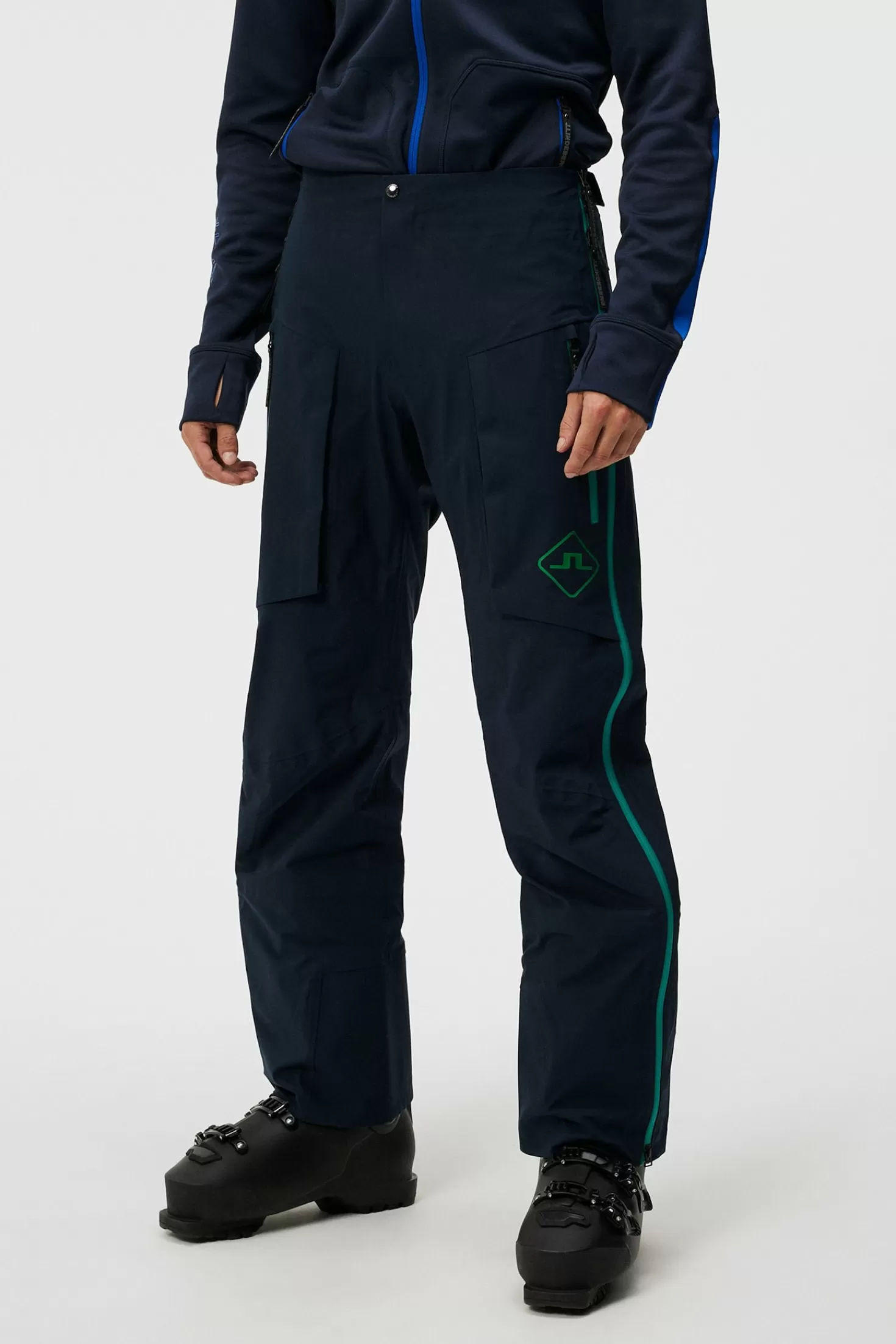 Byxor<J.Lindeberg Aerial Shell Pant Jl Navy