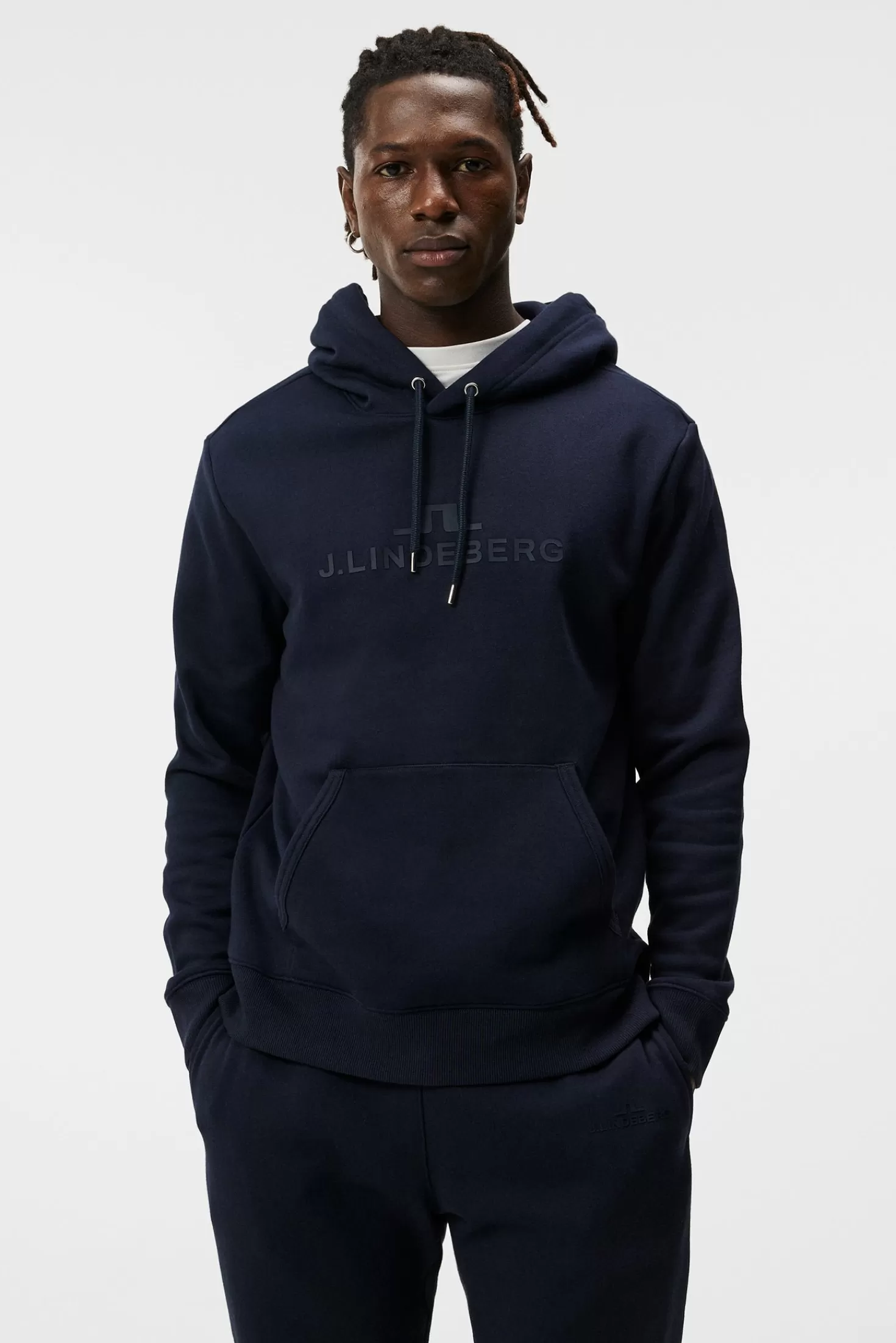 Hoodies<J.Lindeberg Alpha Hood Estate Blue