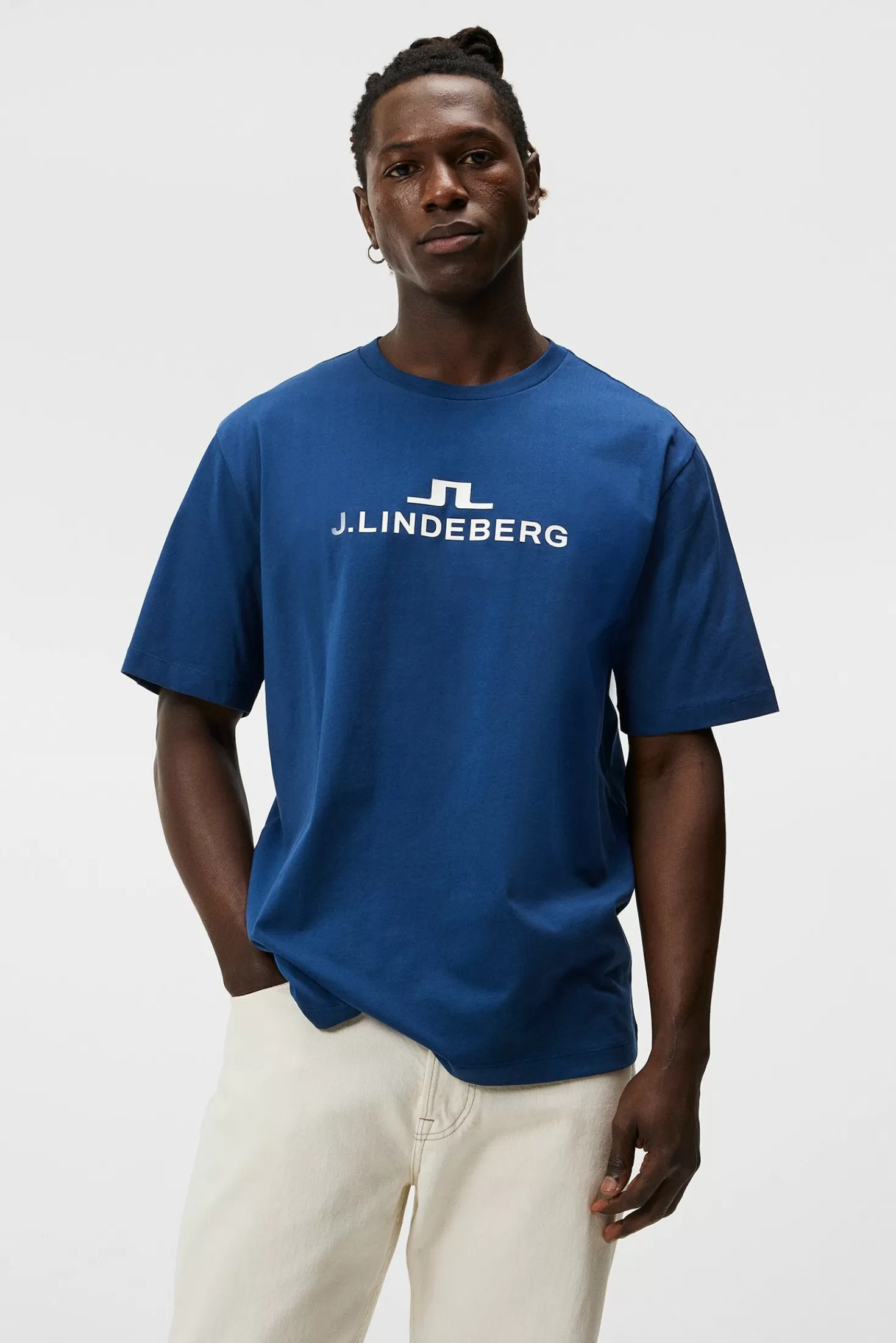 T-shirts<J.Lindeberg Alpha T-Shirt Black