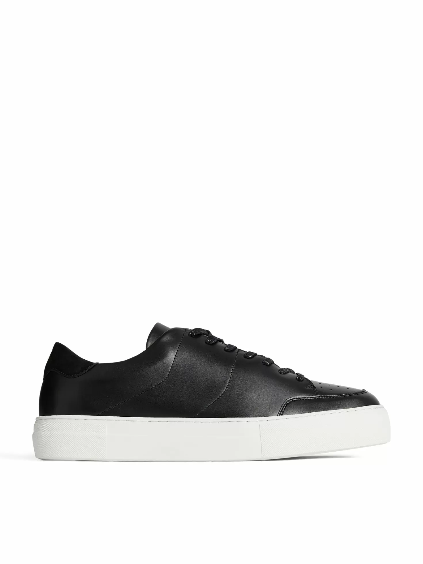 Skor<J.Lindeberg Art Signature Leather Sneaker Black