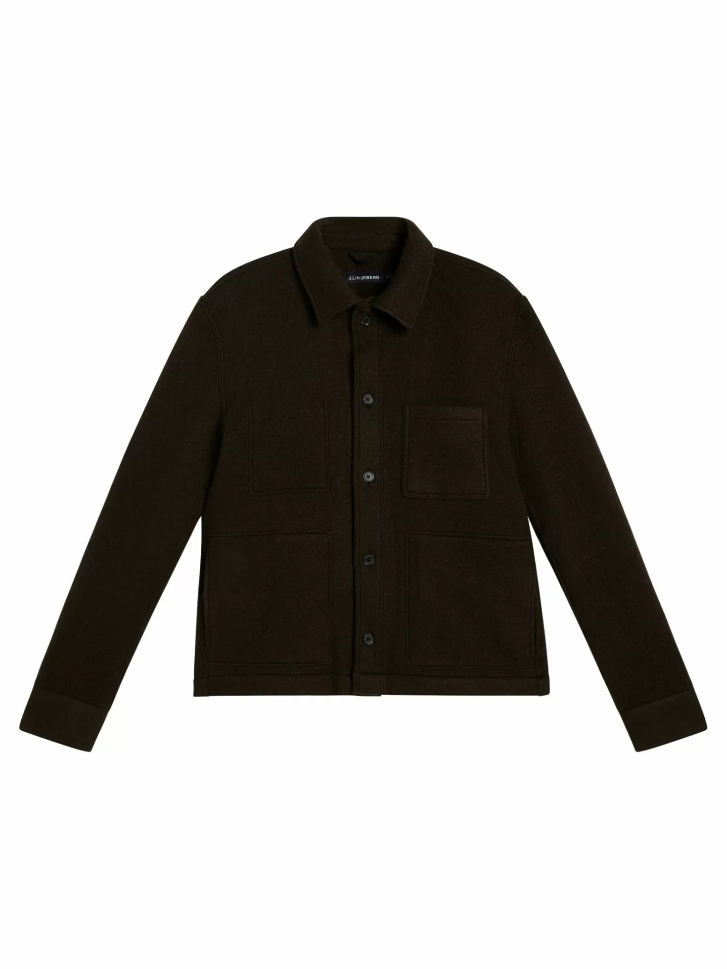 Jackor | Övertröjor<J.Lindeberg Boyd Wool Overshirt Delicioso