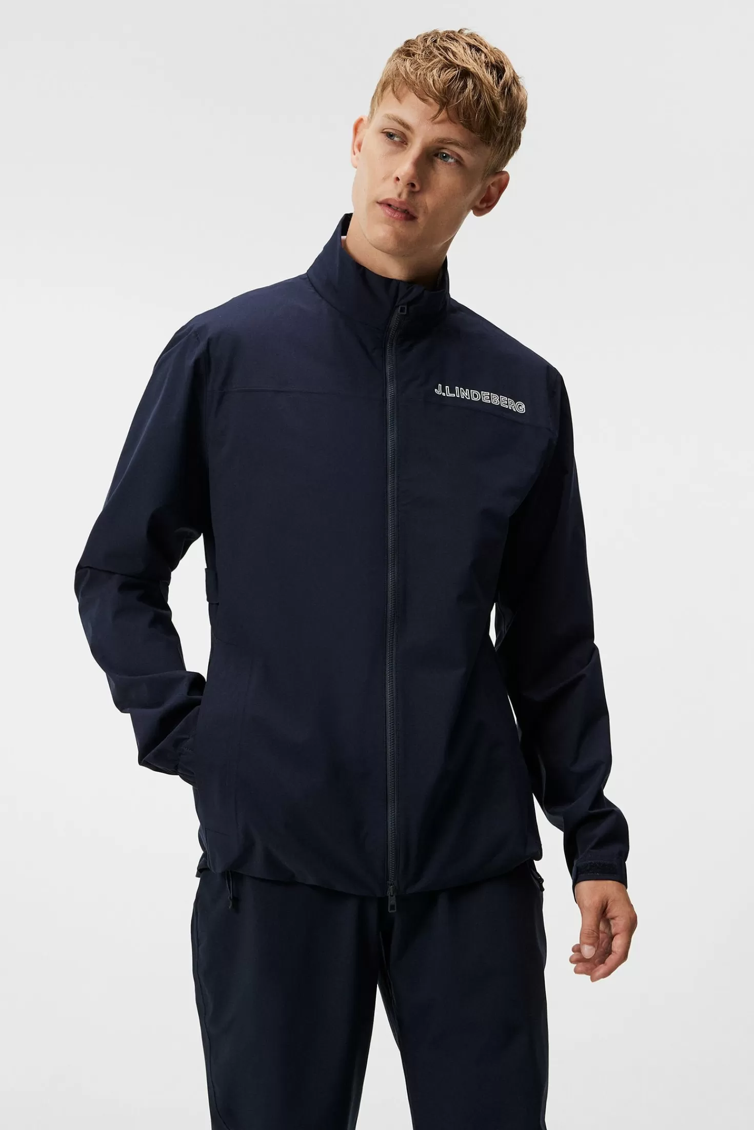 Jackor<J.Lindeberg Bridge Padded Rain Jacket Jl Navy