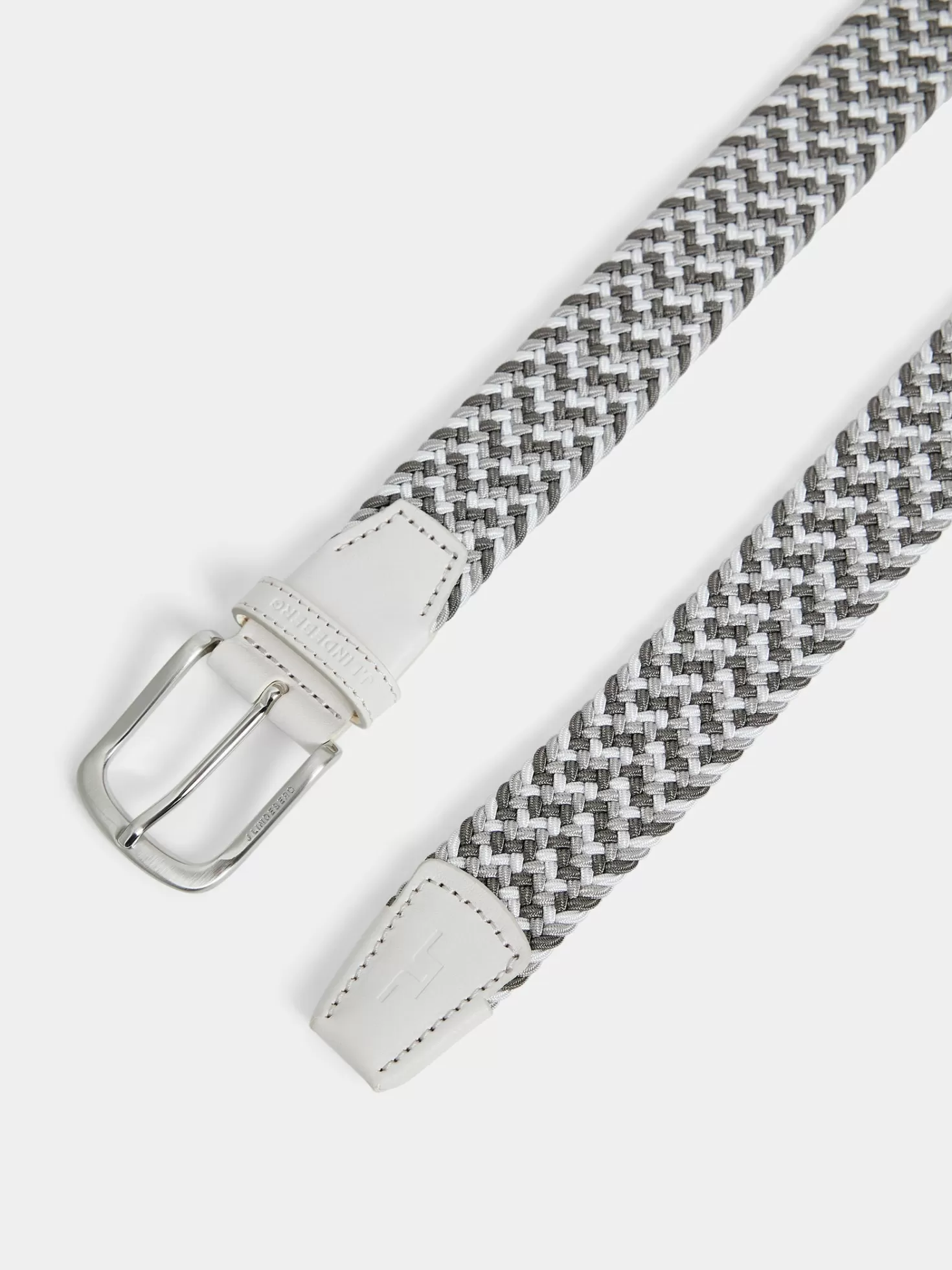 Bälten<J.Lindeberg Bubba Elastic Belt Light Grey