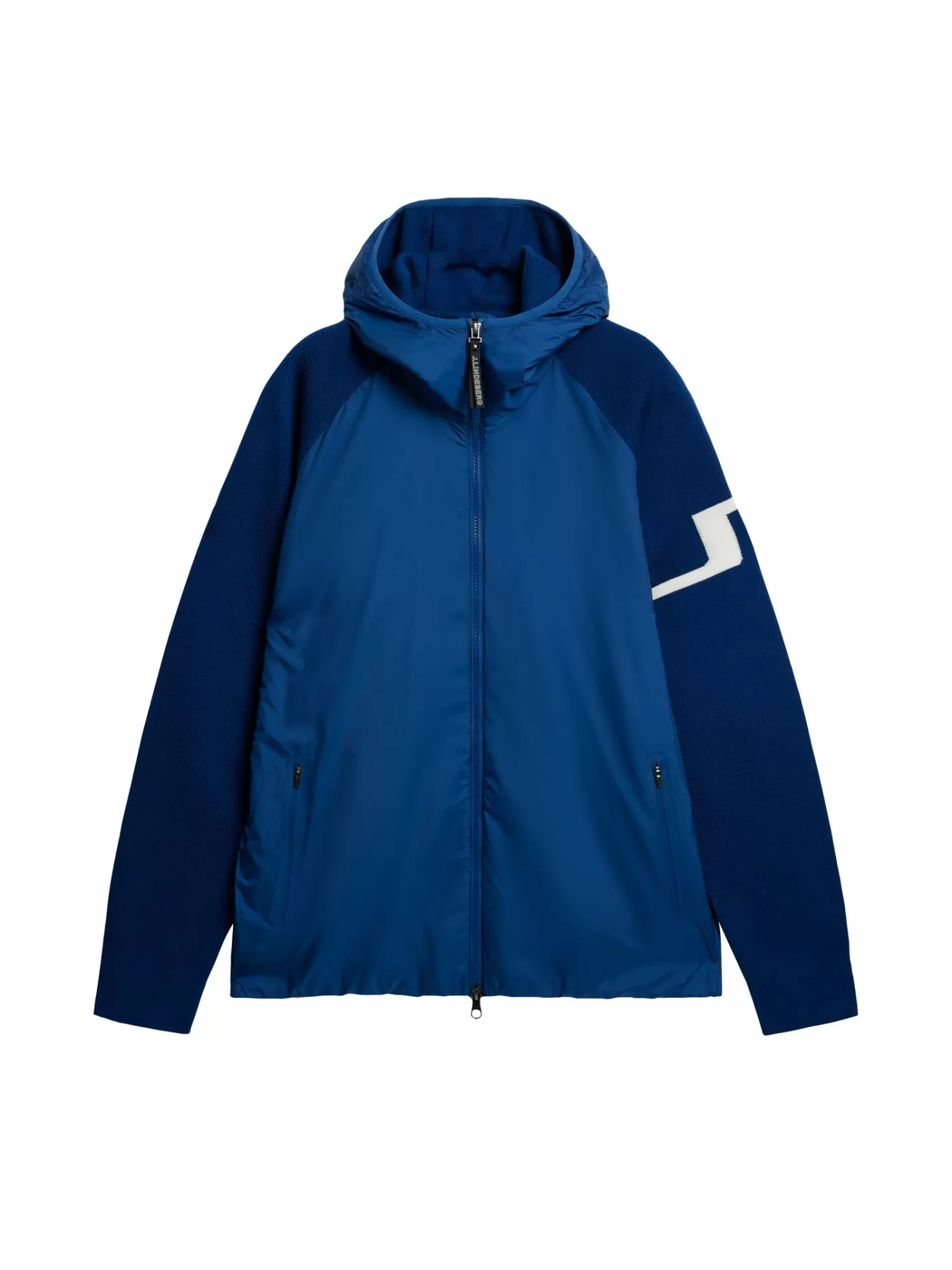 Jackor<J.Lindeberg Cascade Hybrid Hood Jacket Estate Blue