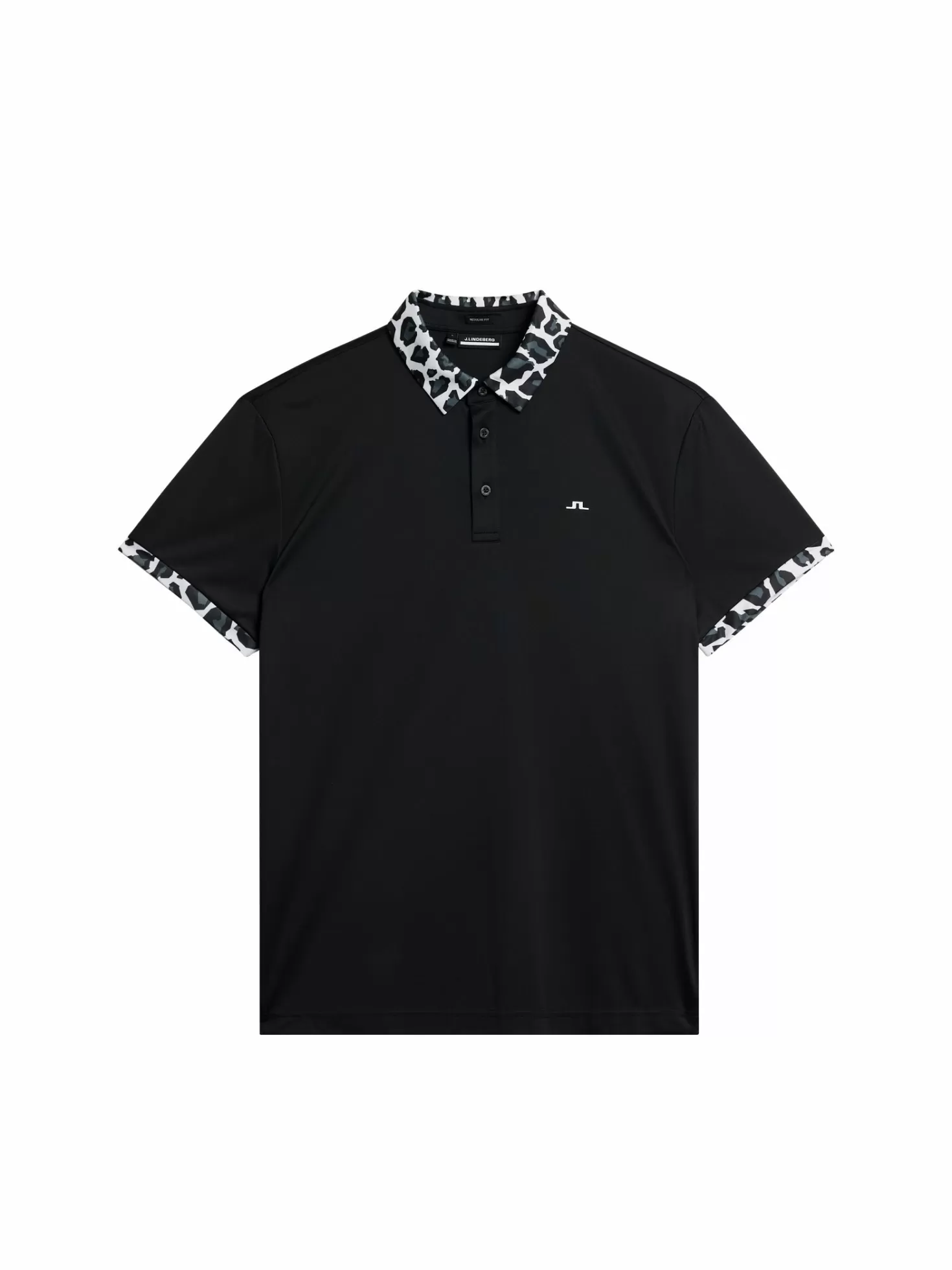 Polotröjor<J.Lindeberg Chapin Regular Polo Black