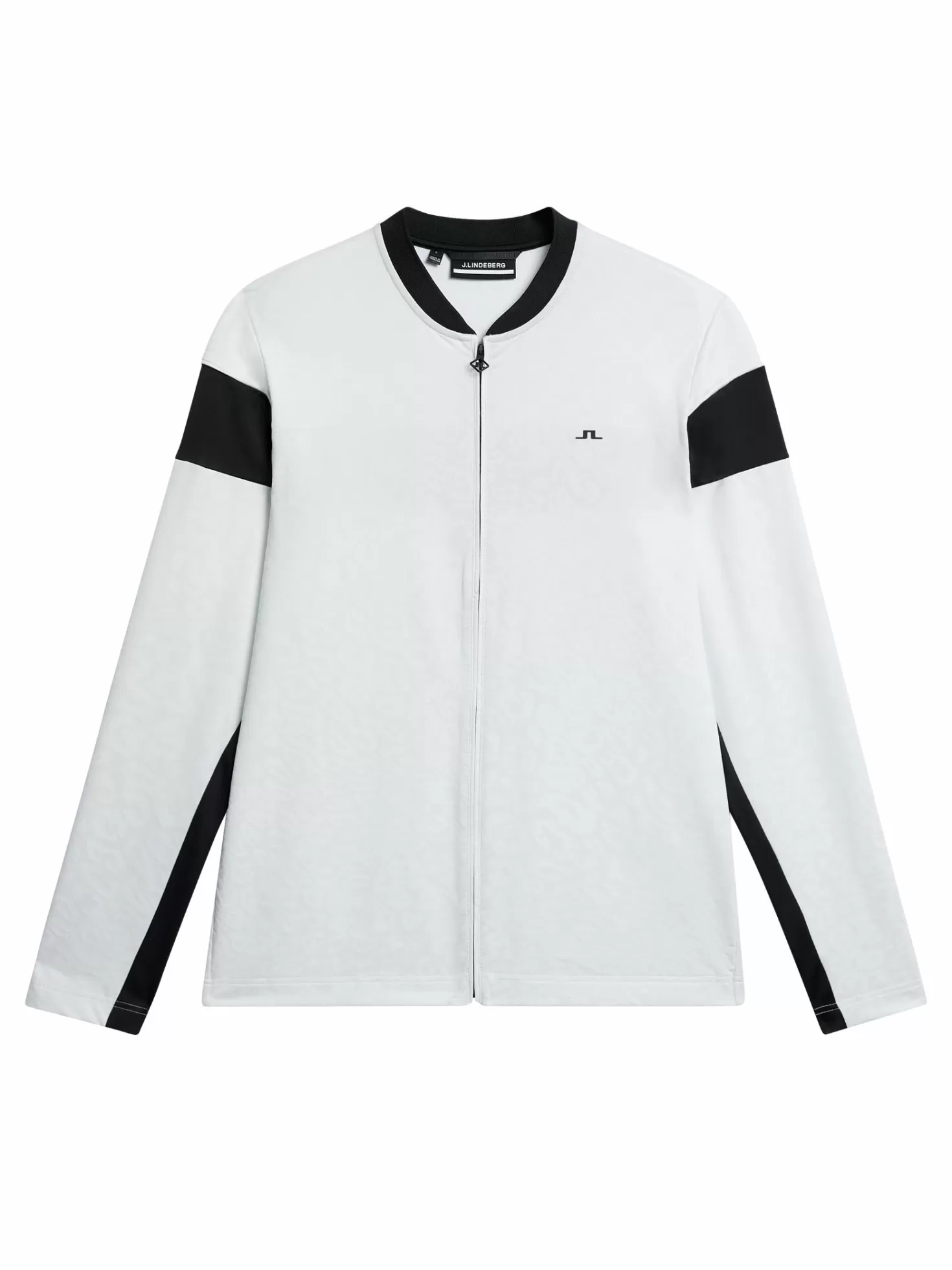 Bas- och mellanlager<J.Lindeberg Charles Zip Midlayer White