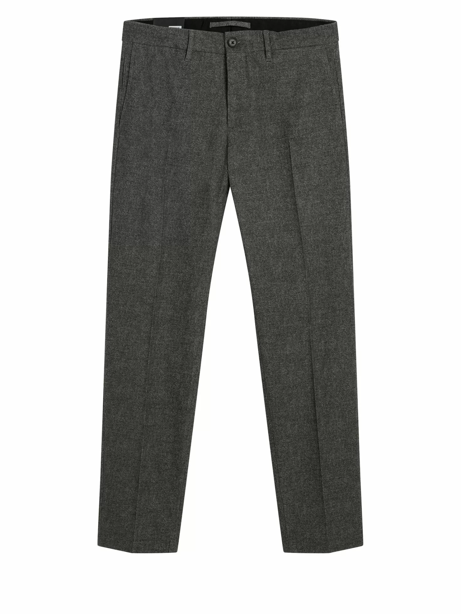 Skräddarsydda byxor | Byxor<J.Lindeberg Chaze Herringbone Flex Pants Dark Grey