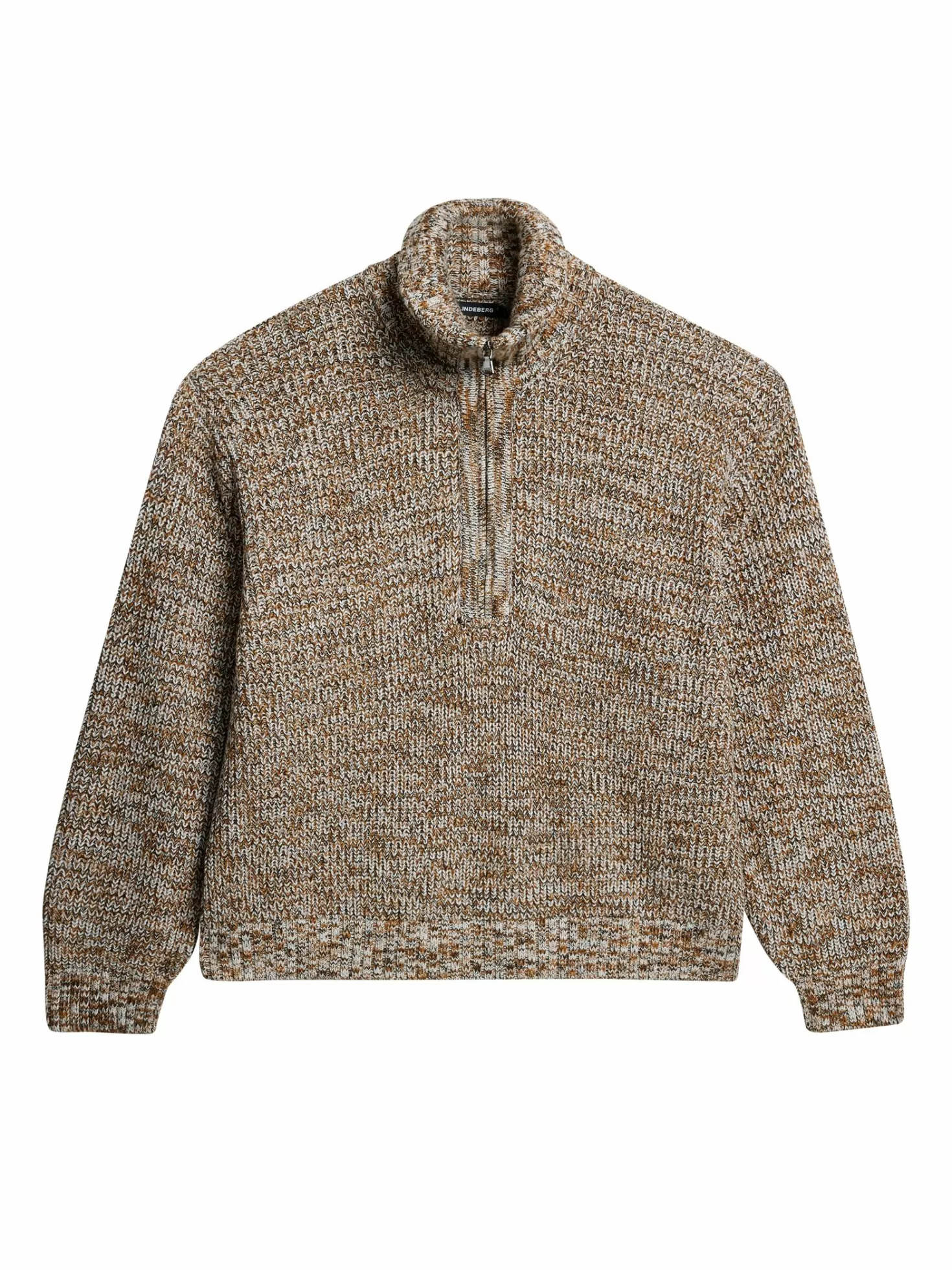 Stickat<J.Lindeberg Chester Jacquard Quarter Zip Canuto