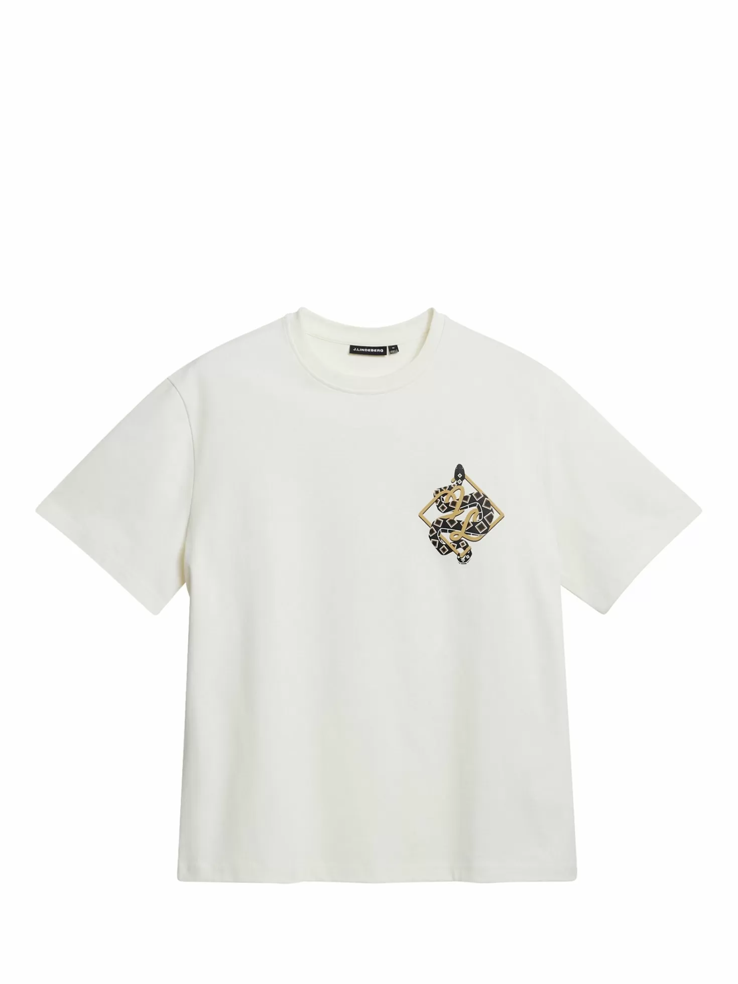 T-shirts<J.Lindeberg Collin Seasonal Logo T-Shirt Cloud White