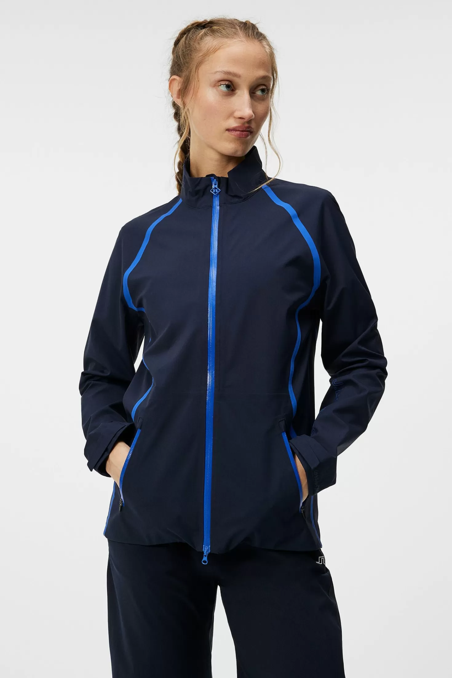 Jackor<J.Lindeberg Coral Rain Jacket Dazzling Blue