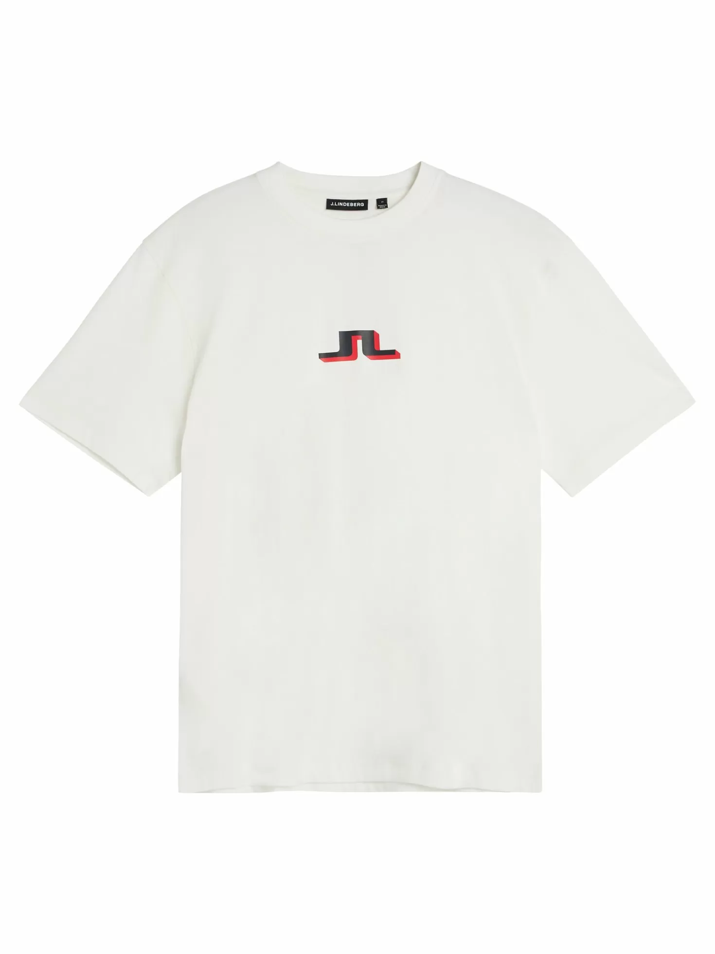 T-shirts<J.Lindeberg Darcy Logo Tee Cloud White