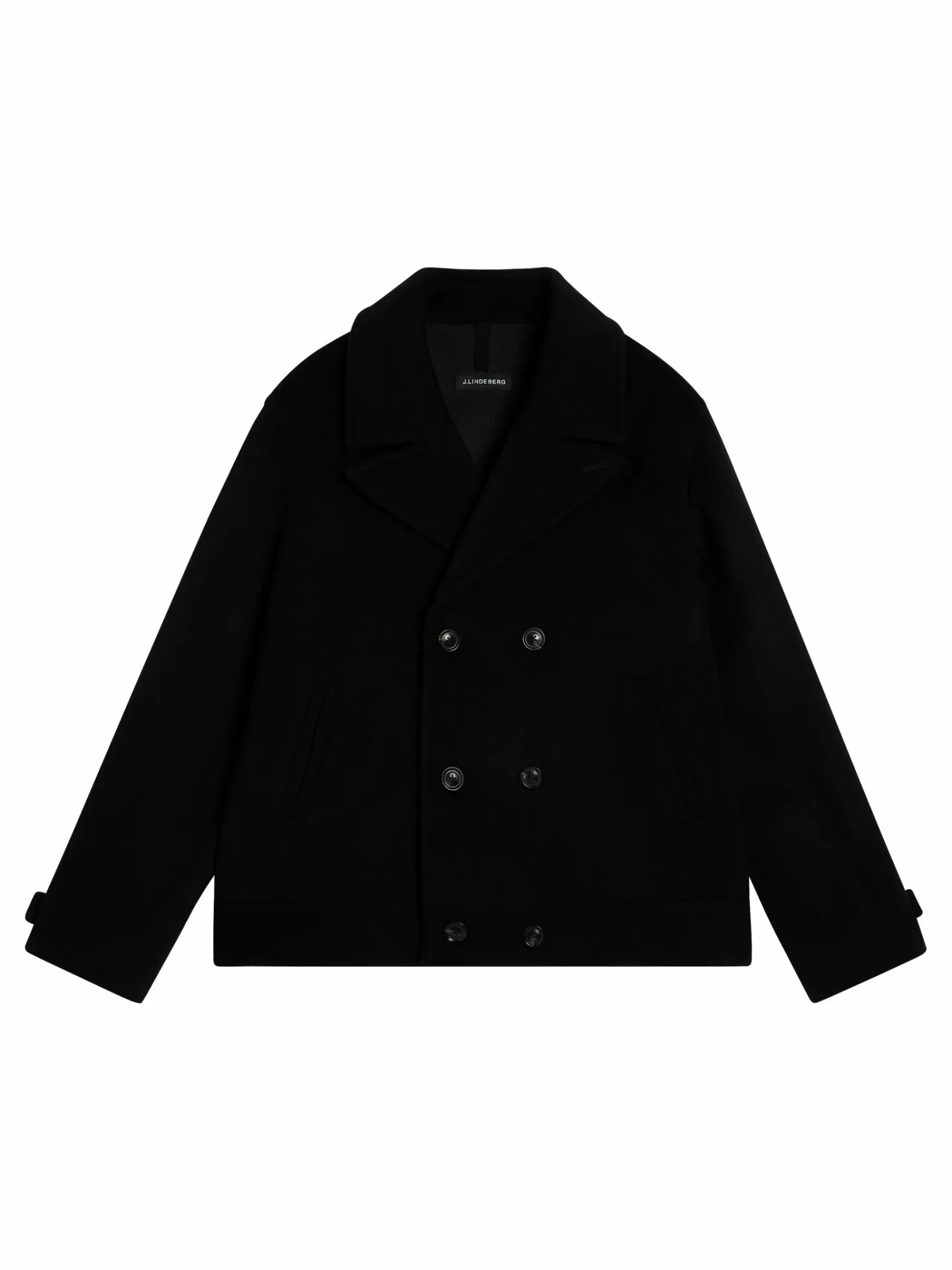 Jackor | Rockar<J.Lindeberg Don Double Breasted Jacket Black