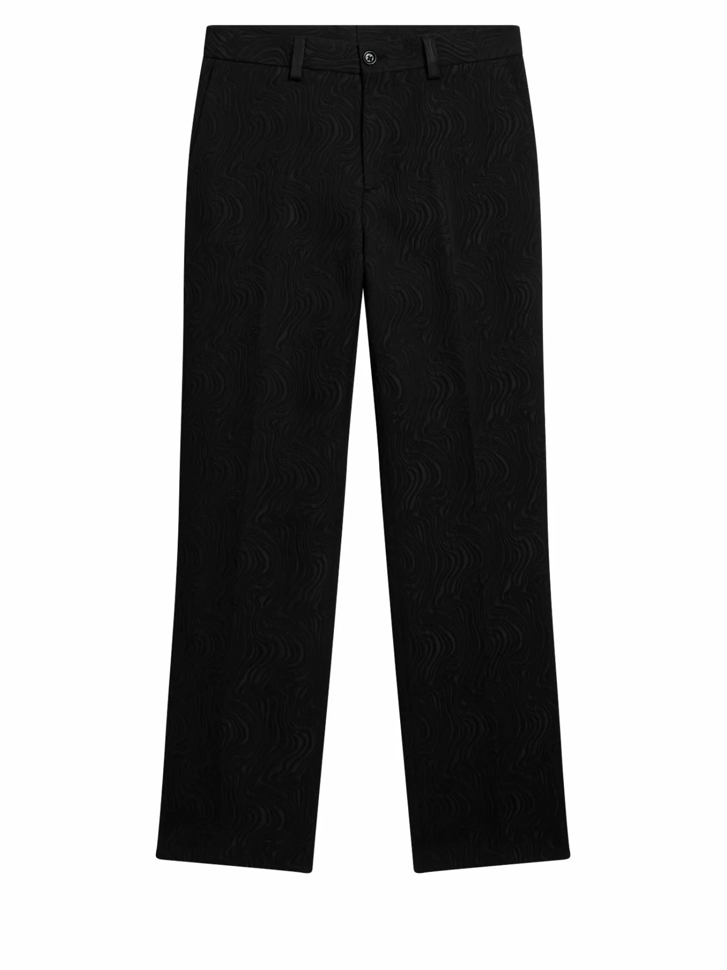 Byxor | Skräddarsydda byxor<J.Lindeberg Dropper Jacquard Swirl Pants Black