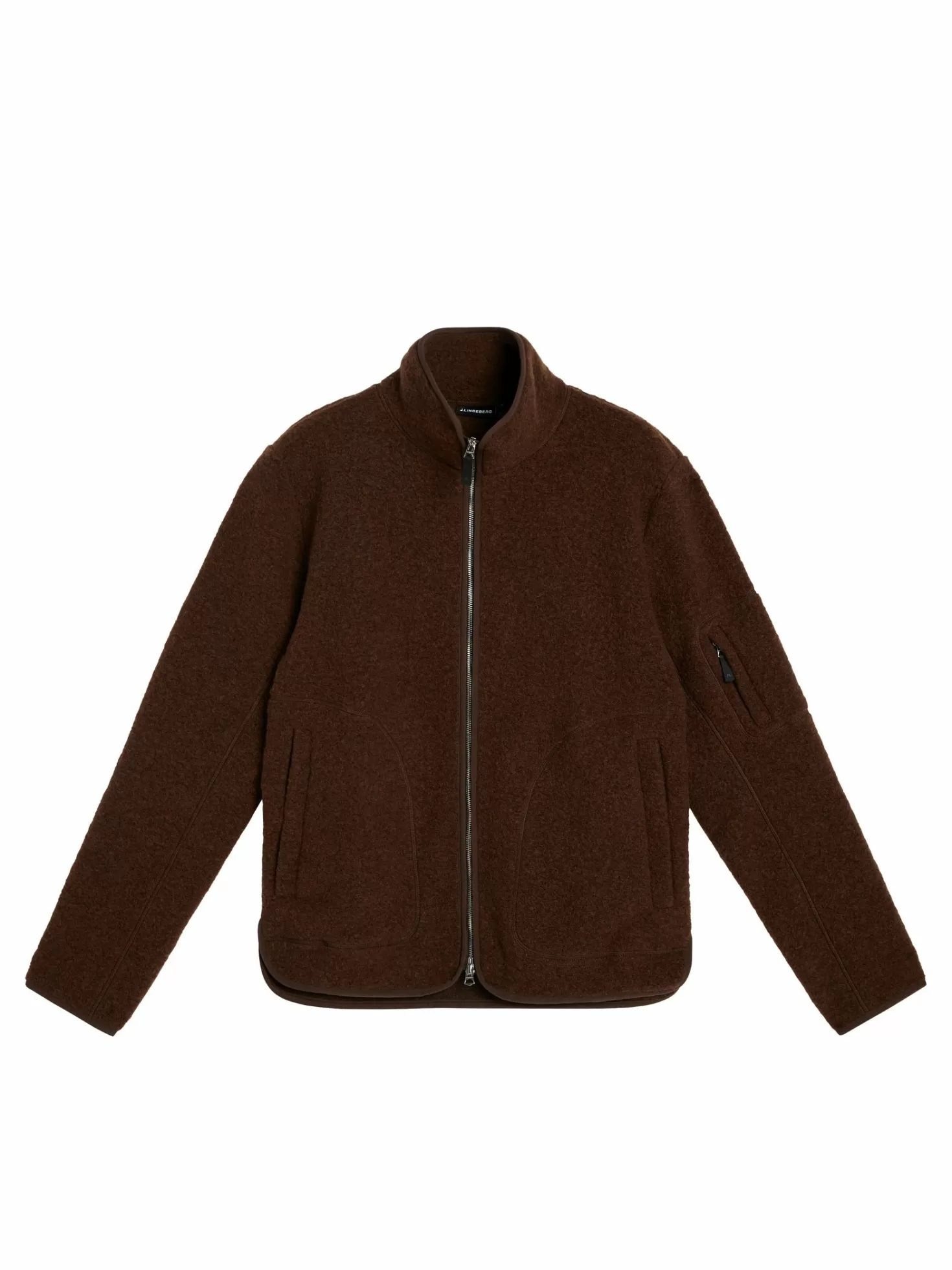 Jackor<J.Lindeberg Dustin Wool Fleece Jacket Delicioso