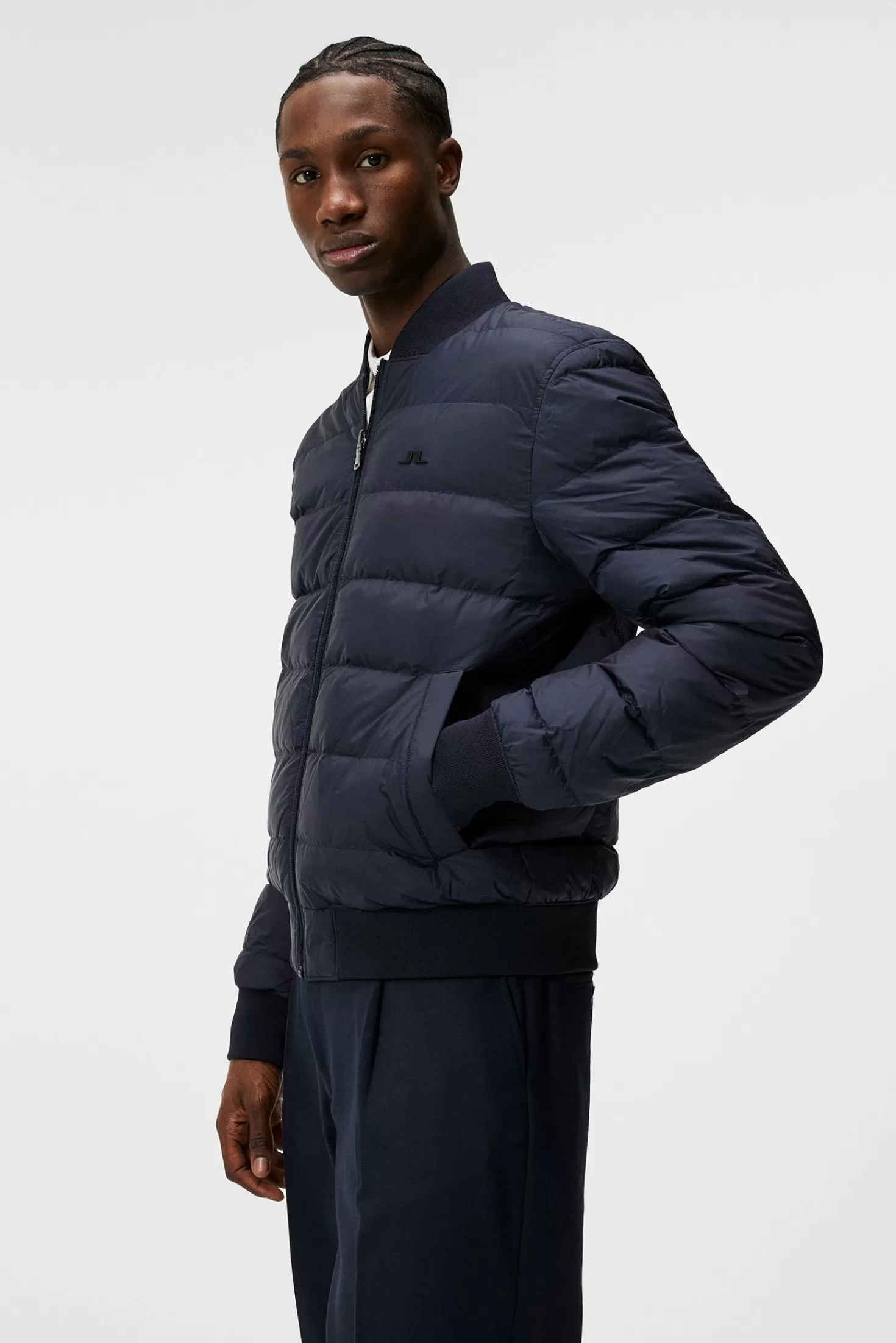 Jackor<J.Lindeberg Dwayne Reversible Jacket Jl Navy