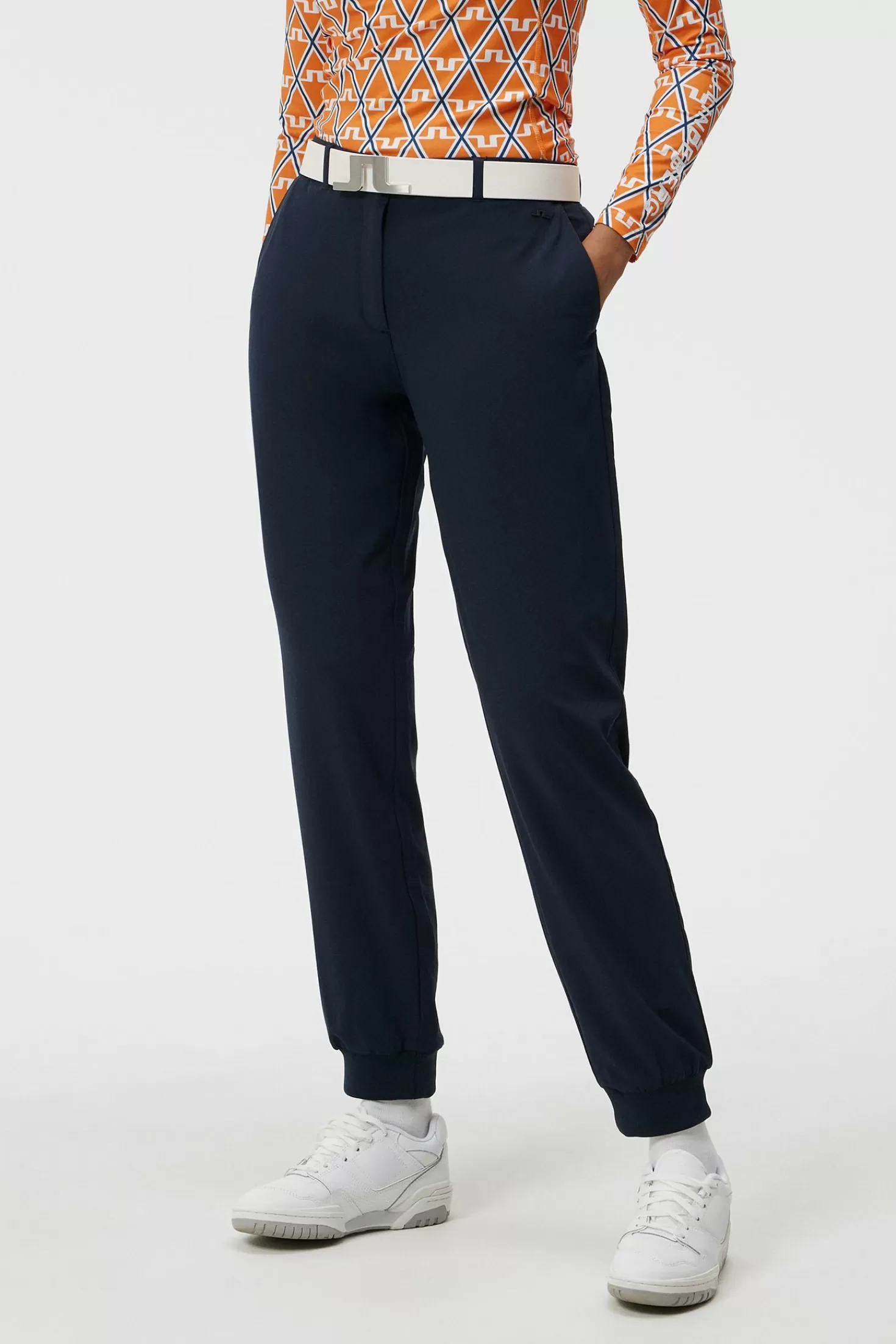 Byxor<J.Lindeberg Elena Jogger Pant Jl Navy