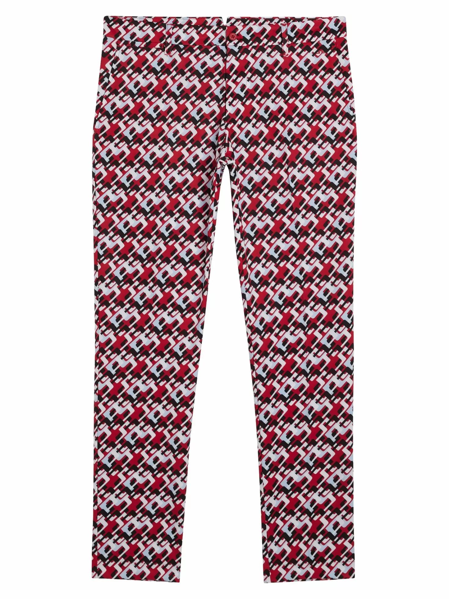 Byxor<J.Lindeberg Ellott Print Pant Little Boy Blue Diamond