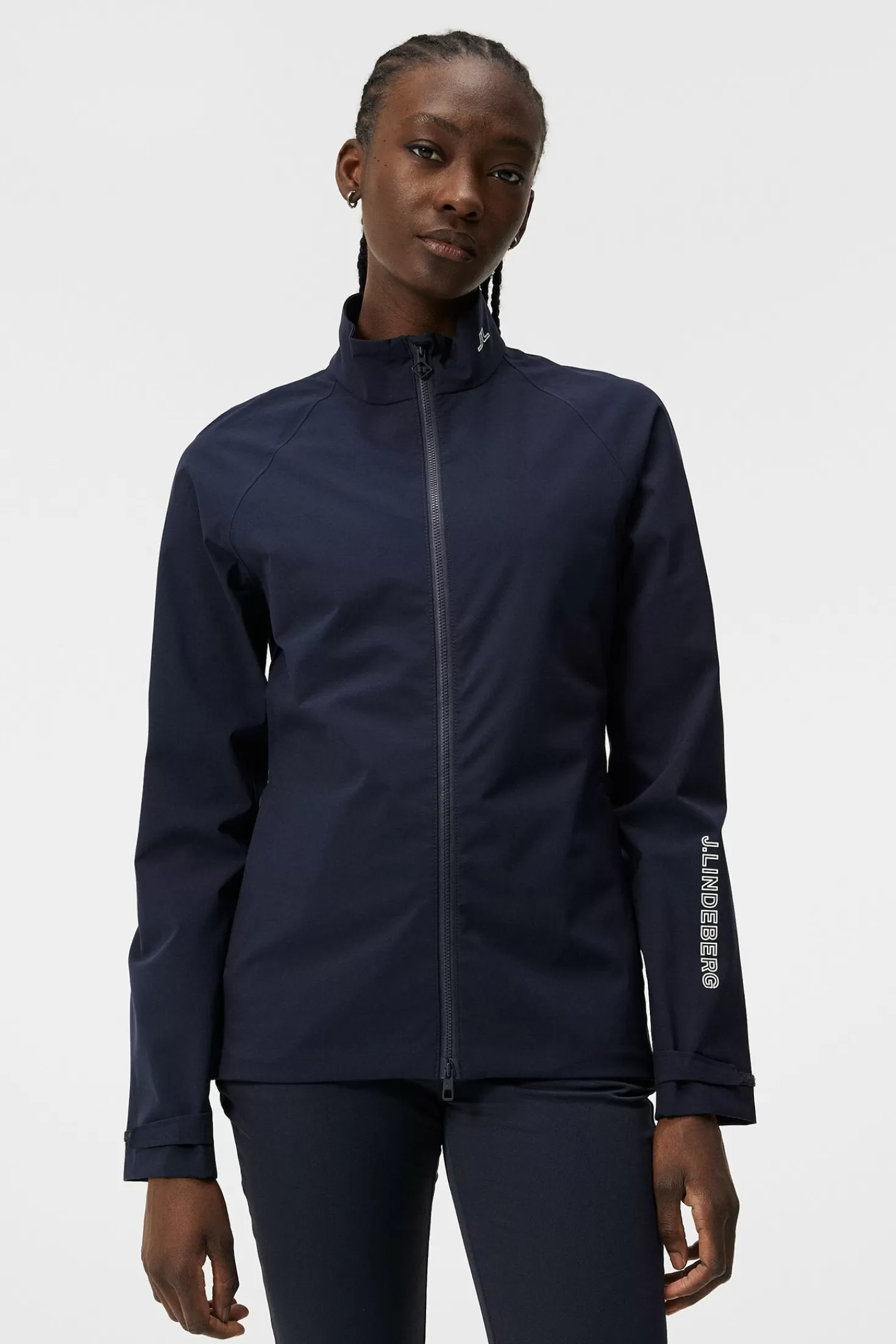 Jackor<J.Lindeberg Evertine Padded Rain Jacket Jl Navy