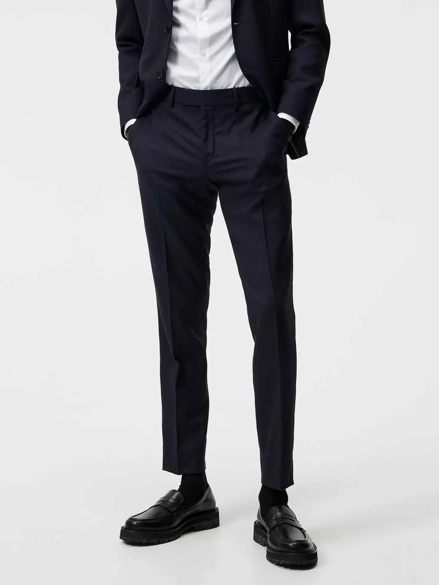 Skräddarsydda byxor | Byxor<J.Lindeberg Grant Active Hopsack Pants Jl Navy