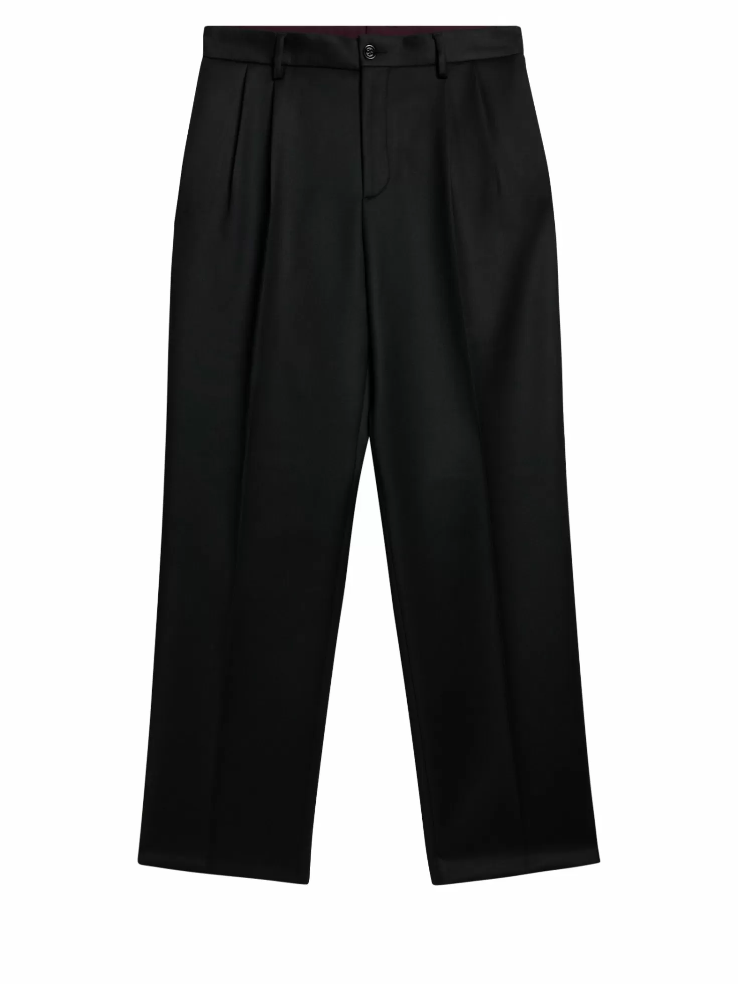 Byxor<J.Lindeberg Haij Double Pleat Pants Black