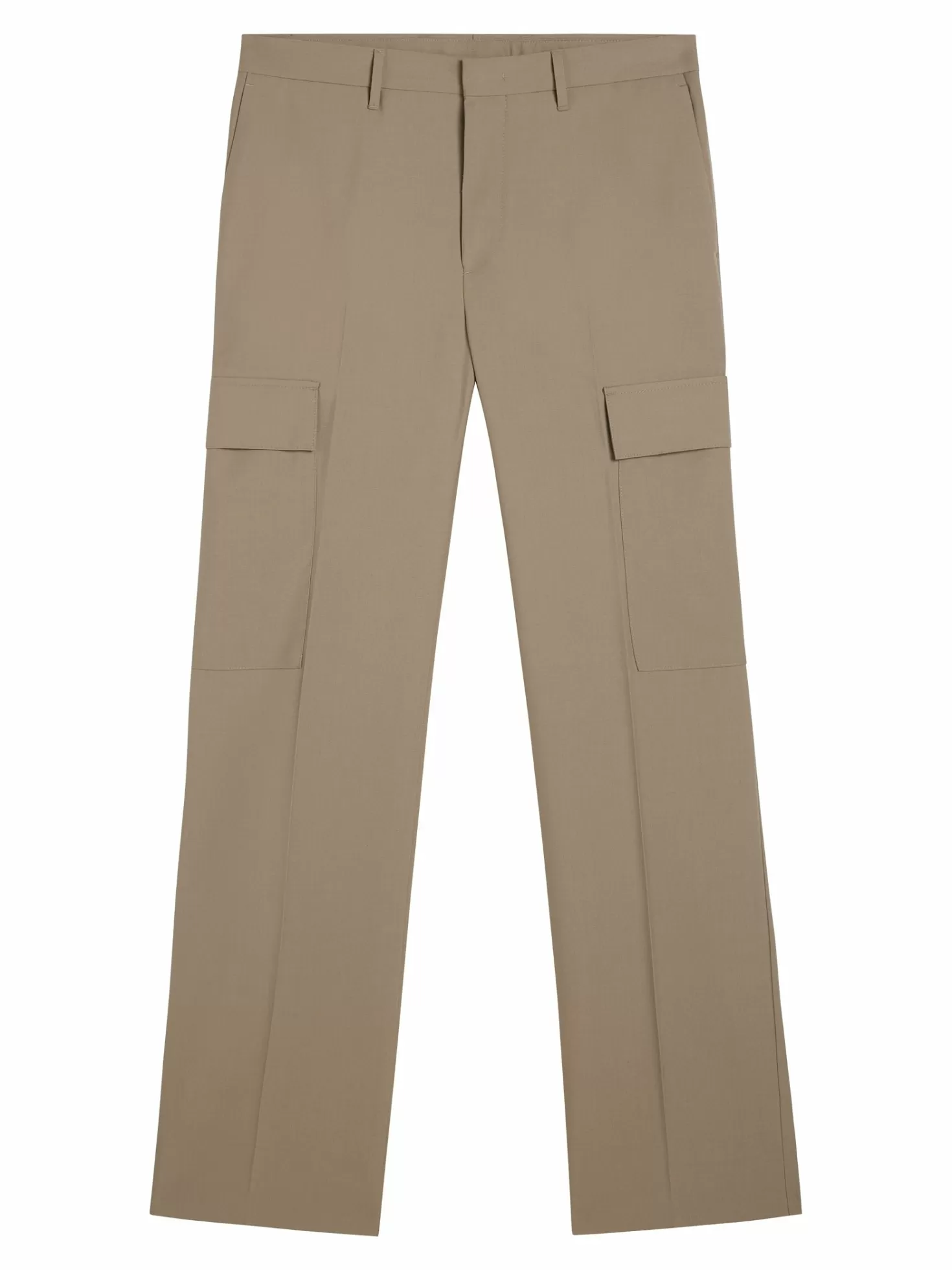 Skräddarsydda byxor | Byxor<J.Lindeberg Haij Wool Cargo Pants Butternut