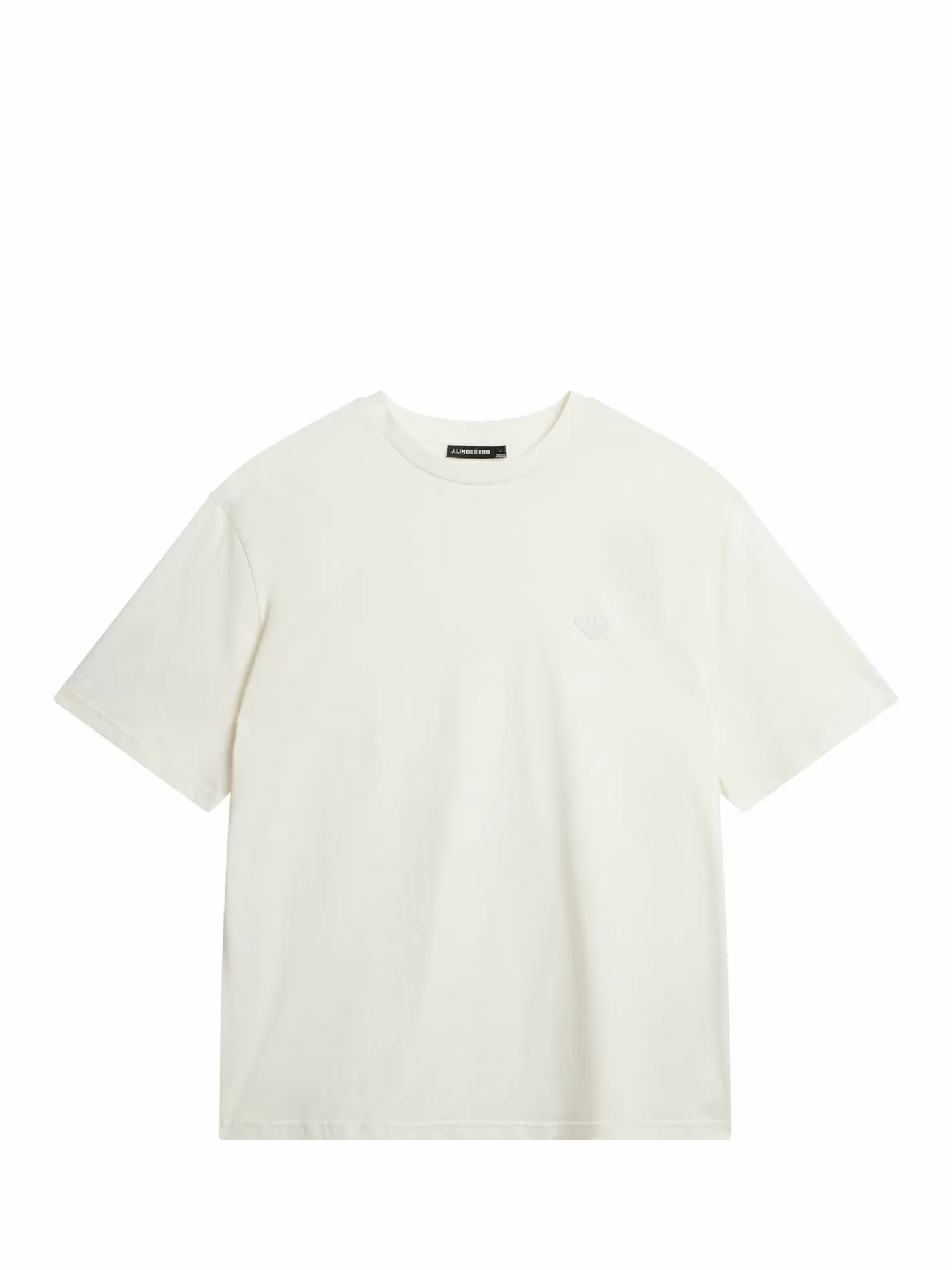 T-shirts<J.Lindeberg Hale Logo Patch T-Shirt Cloud White