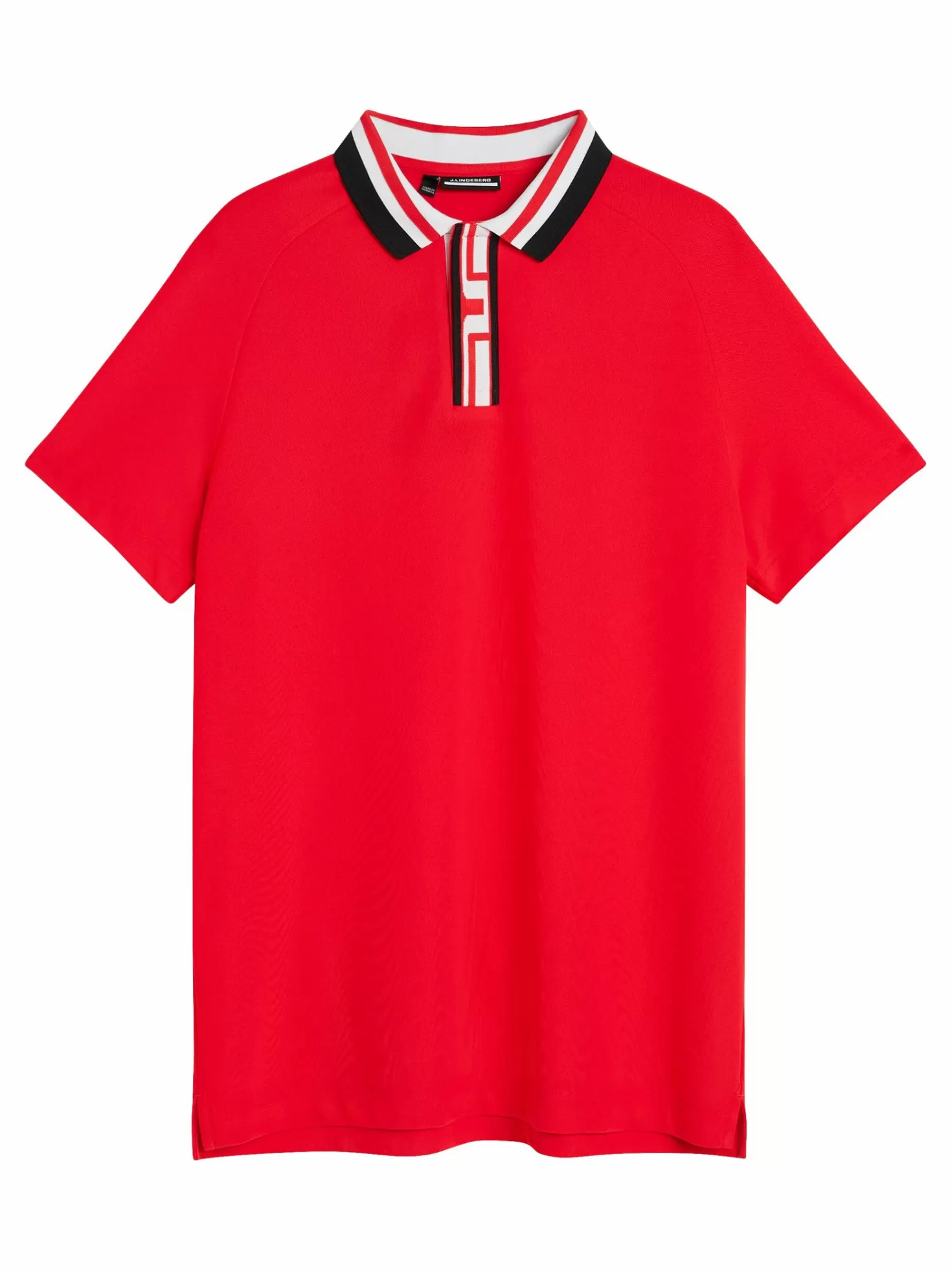 Polotröjor<J.Lindeberg Hals Regular Fit Polo Fiery Red