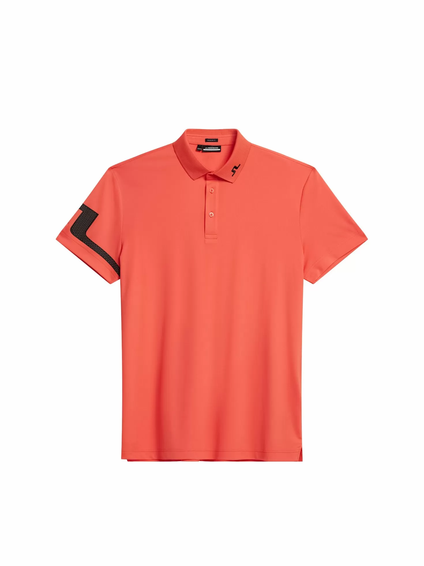 Polotröjor<J.Lindeberg Heath Regular Fit Polo Fiery Red