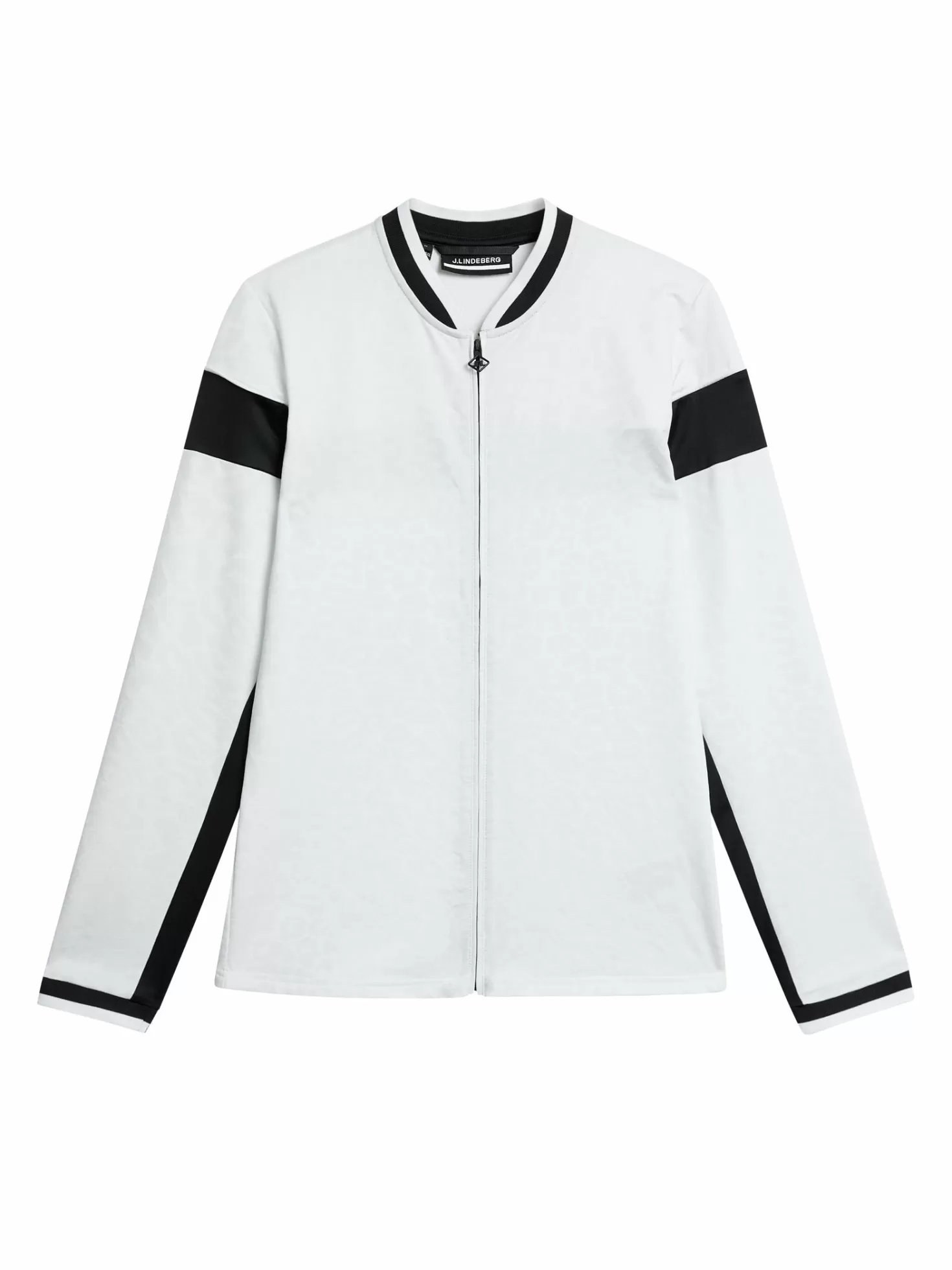 Bas- och mellanlager<J.Lindeberg Helene Zip Midlayer White