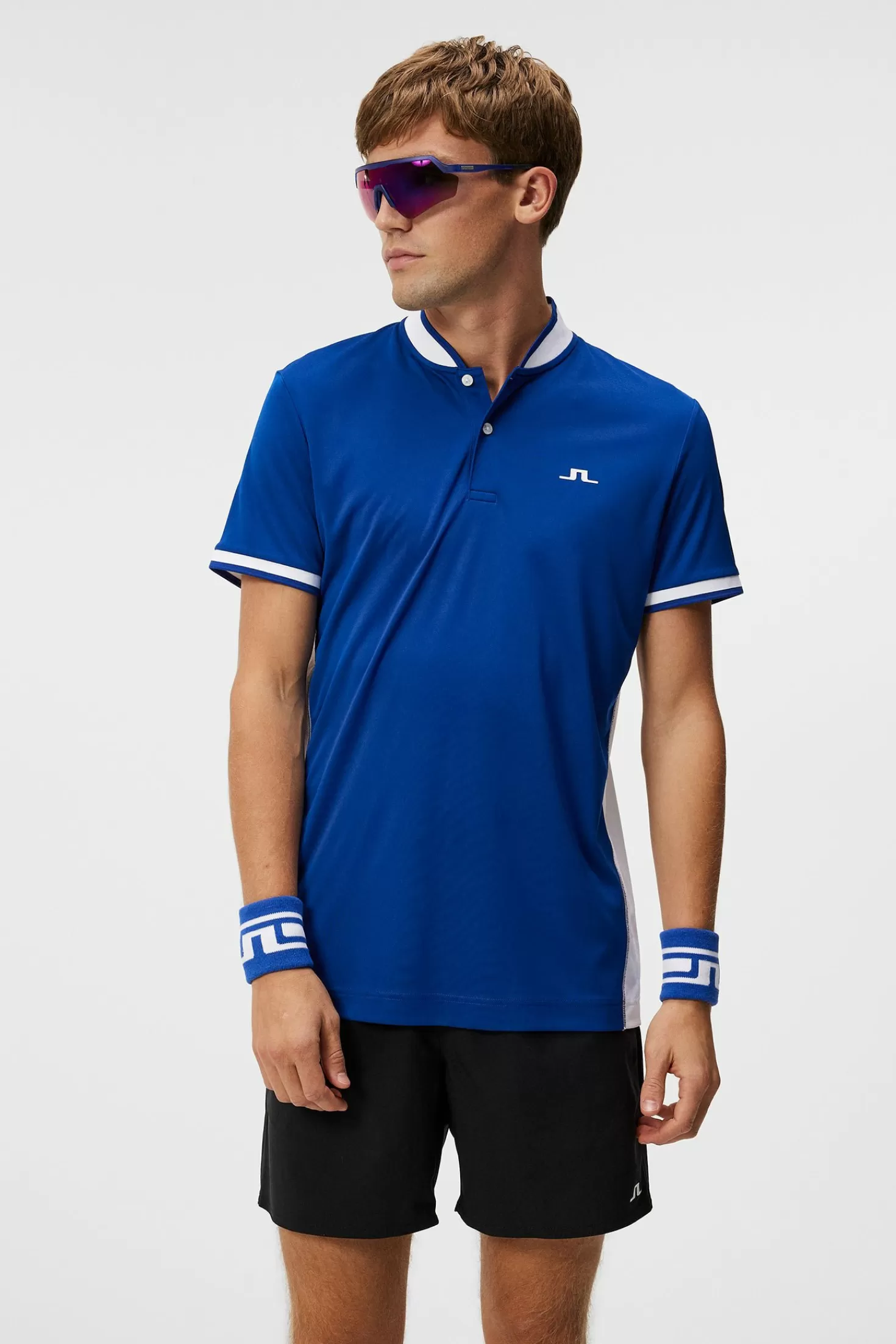 Polotröjor<J.Lindeberg Jensen Regular Fit Polo Sodalite Blue