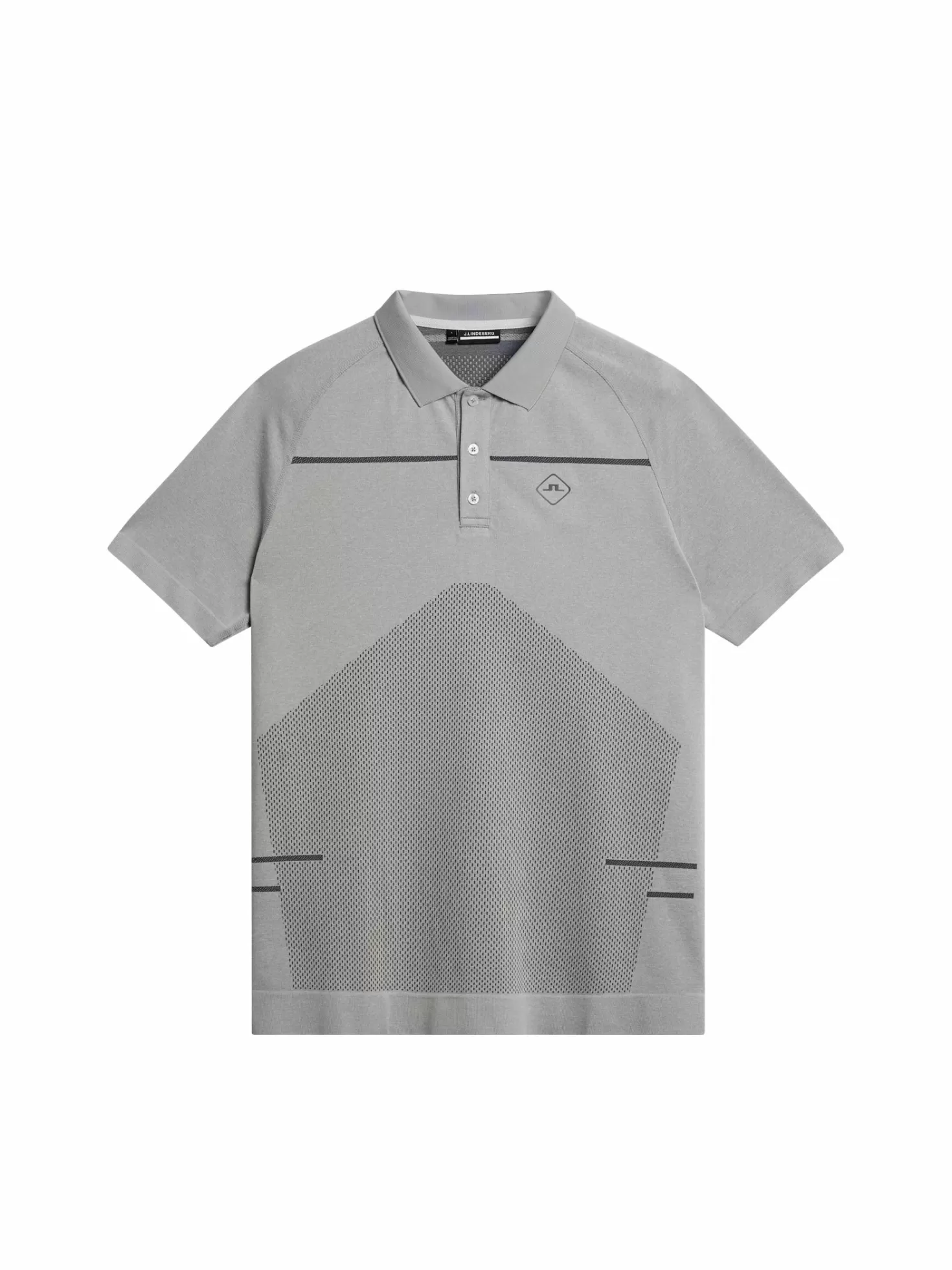 Polotröjor<J.Lindeberg Jimmy Seamless Polo Light Grey Melange