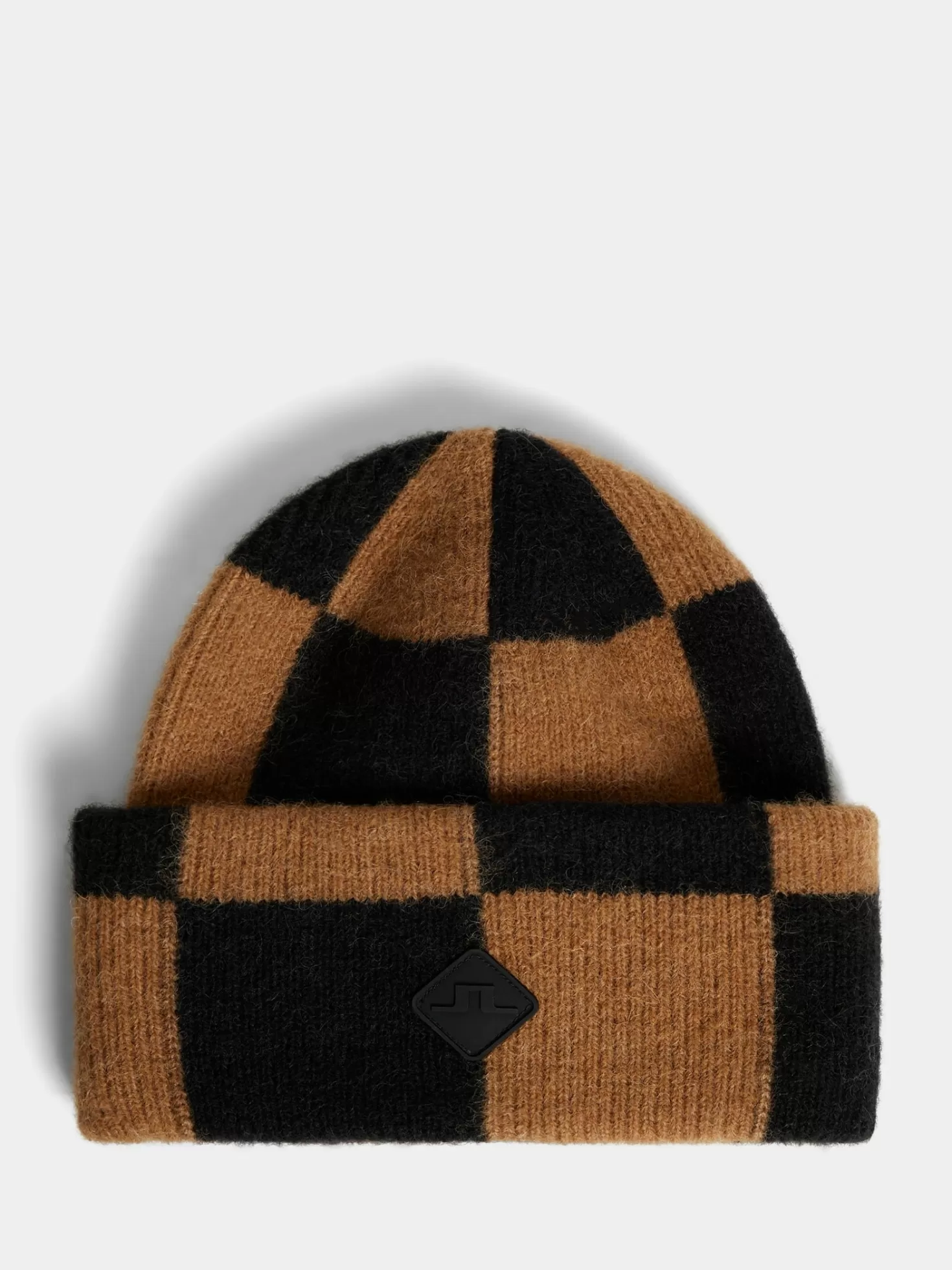 Värmetillbehör<J.Lindeberg Jive Checkered Beanie Black