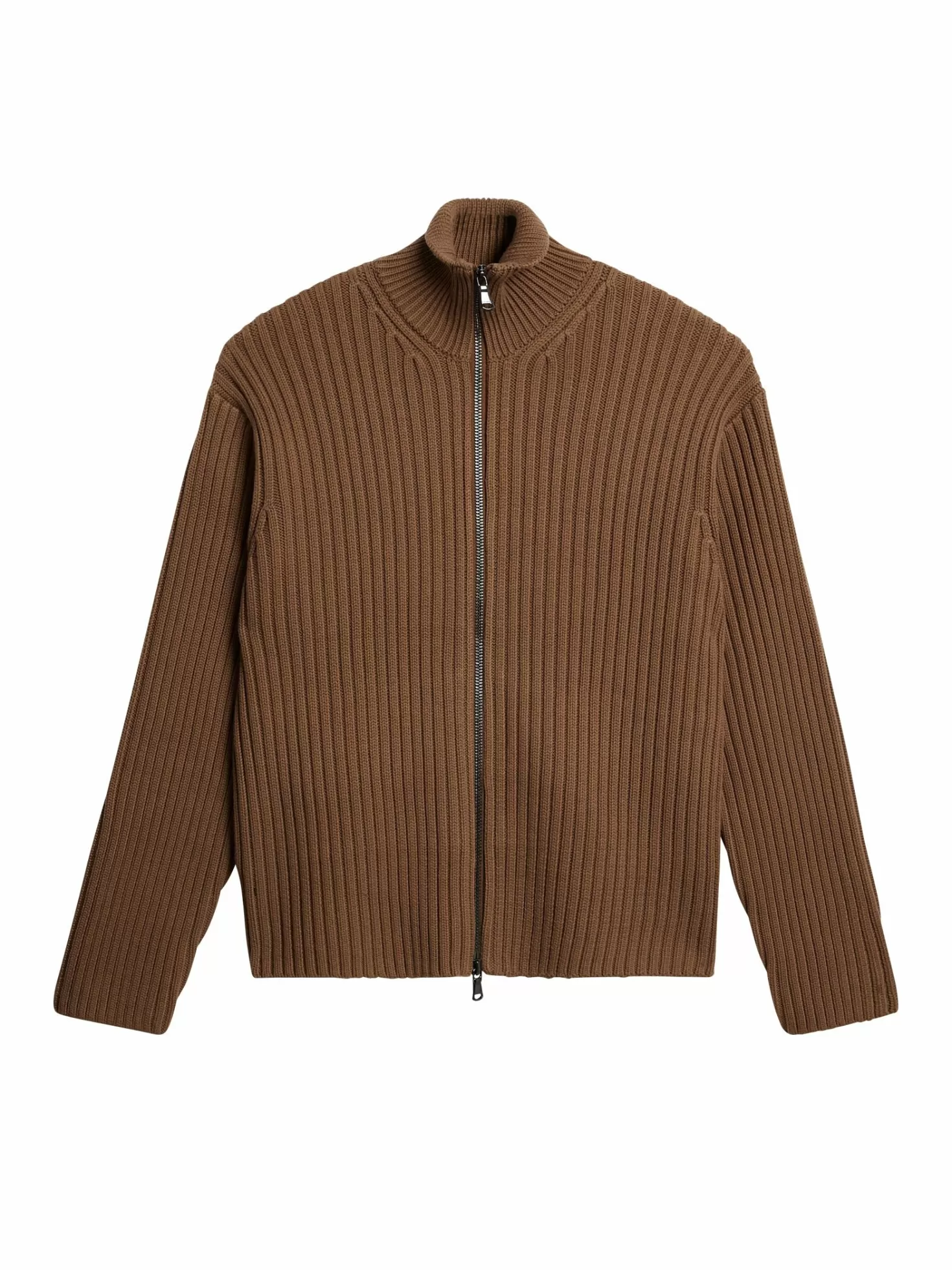 Stickat<J.Lindeberg Kellan Cotton Full Zip Knit Canuto