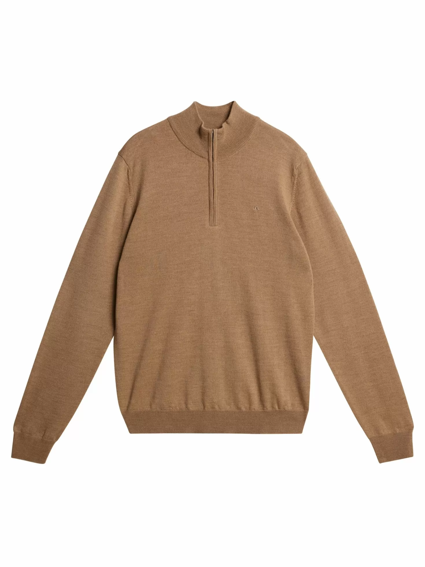 Stickat<J.Lindeberg Kiyan Quarter Zip Sweater Zinfandel