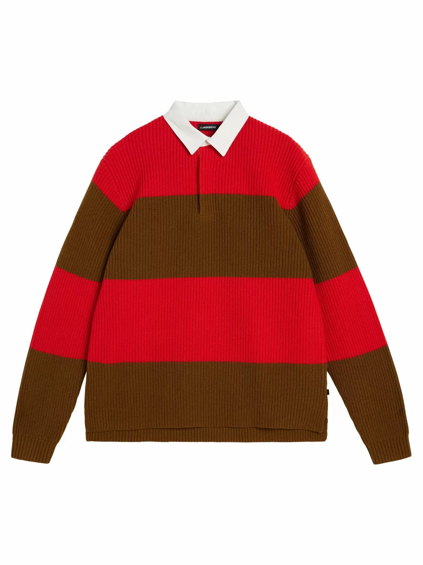 Stickat<J.Lindeberg Larkspur Rugby Knit Butternut