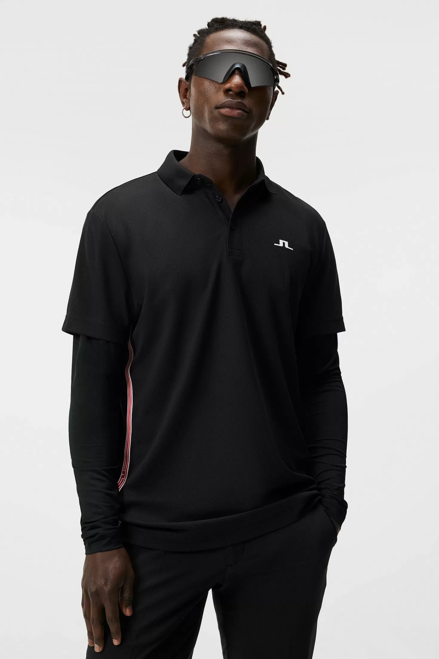 Bas- och mellanlager | Polotröjor<J.Lindeberg Liam Regular Fit Ls Polo Black