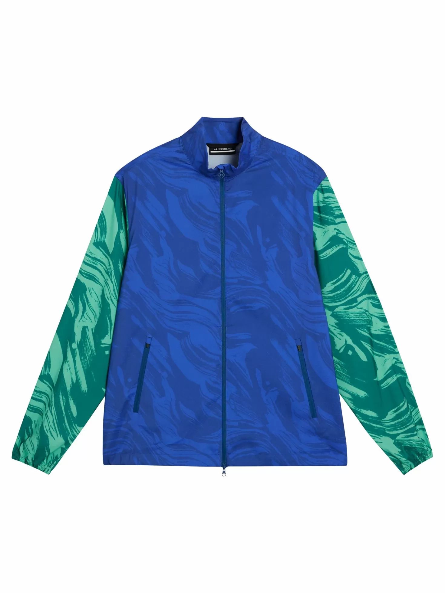 Jackor<J.Lindeberg Max Printed Wind Jacket Green Valley