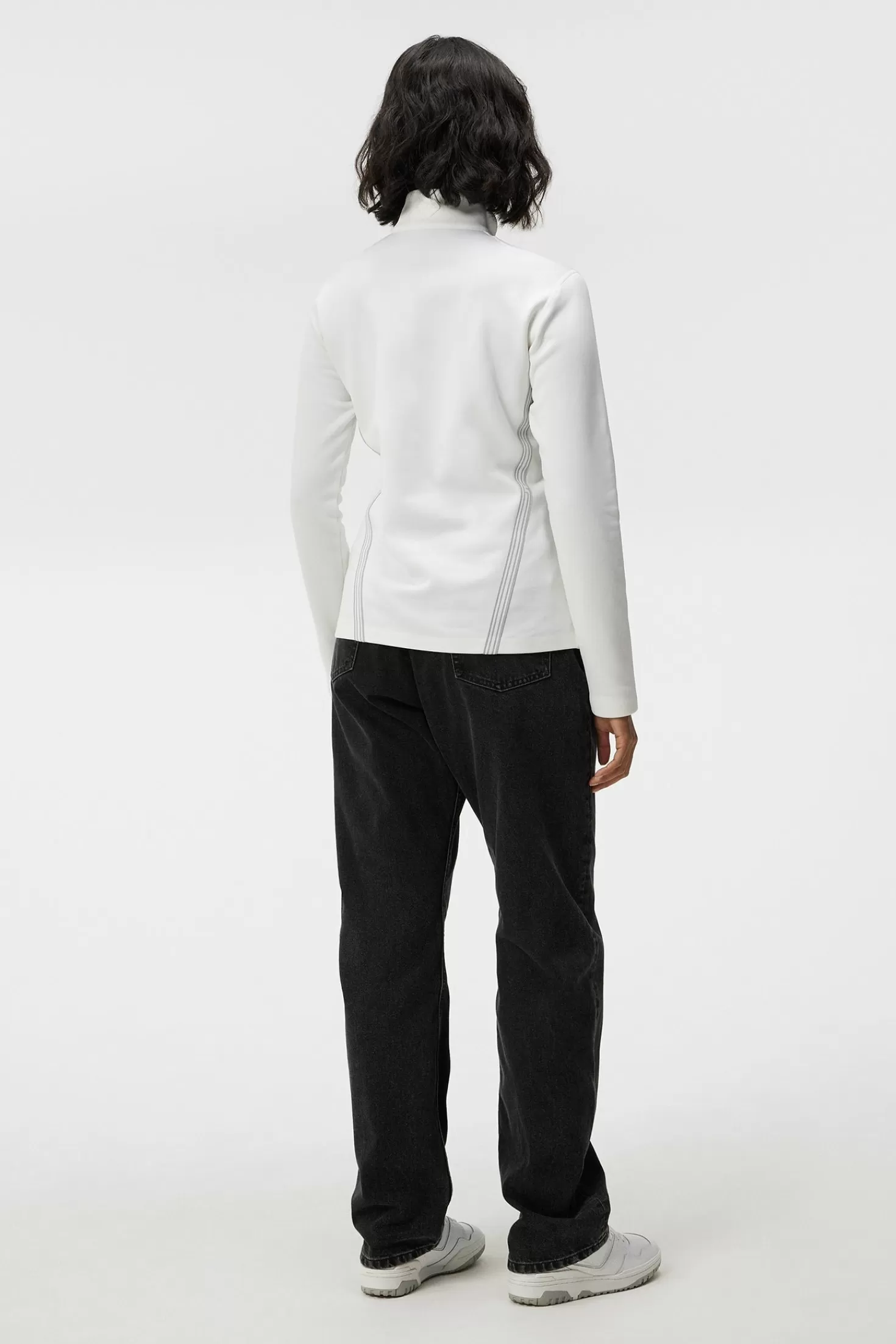 Bas- och mellanlager<J.Lindeberg Promenade Mid Layer White