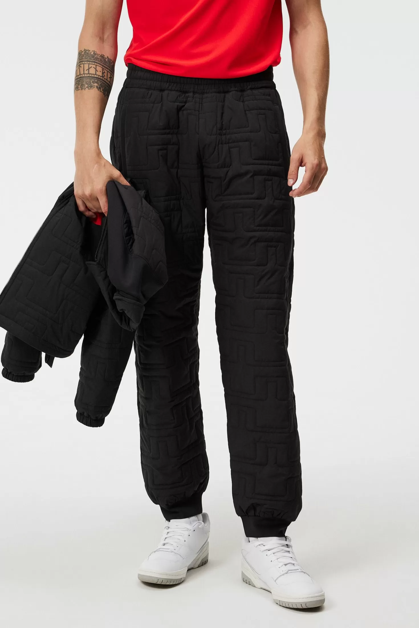 Byxor<J.Lindeberg Quilted Pants Black