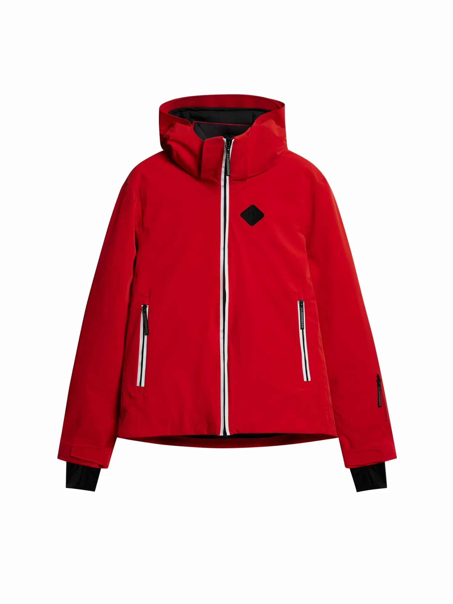 Jackor<J.Lindeberg Ray Hybrid Jacket Fiery Red