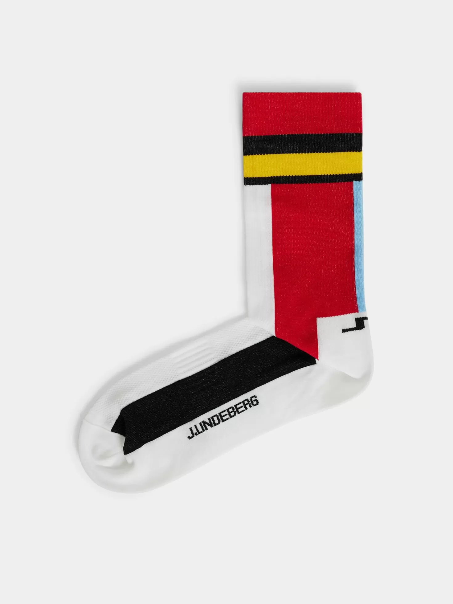 Strumpor<J.Lindeberg Ross High Sock Fiery Red