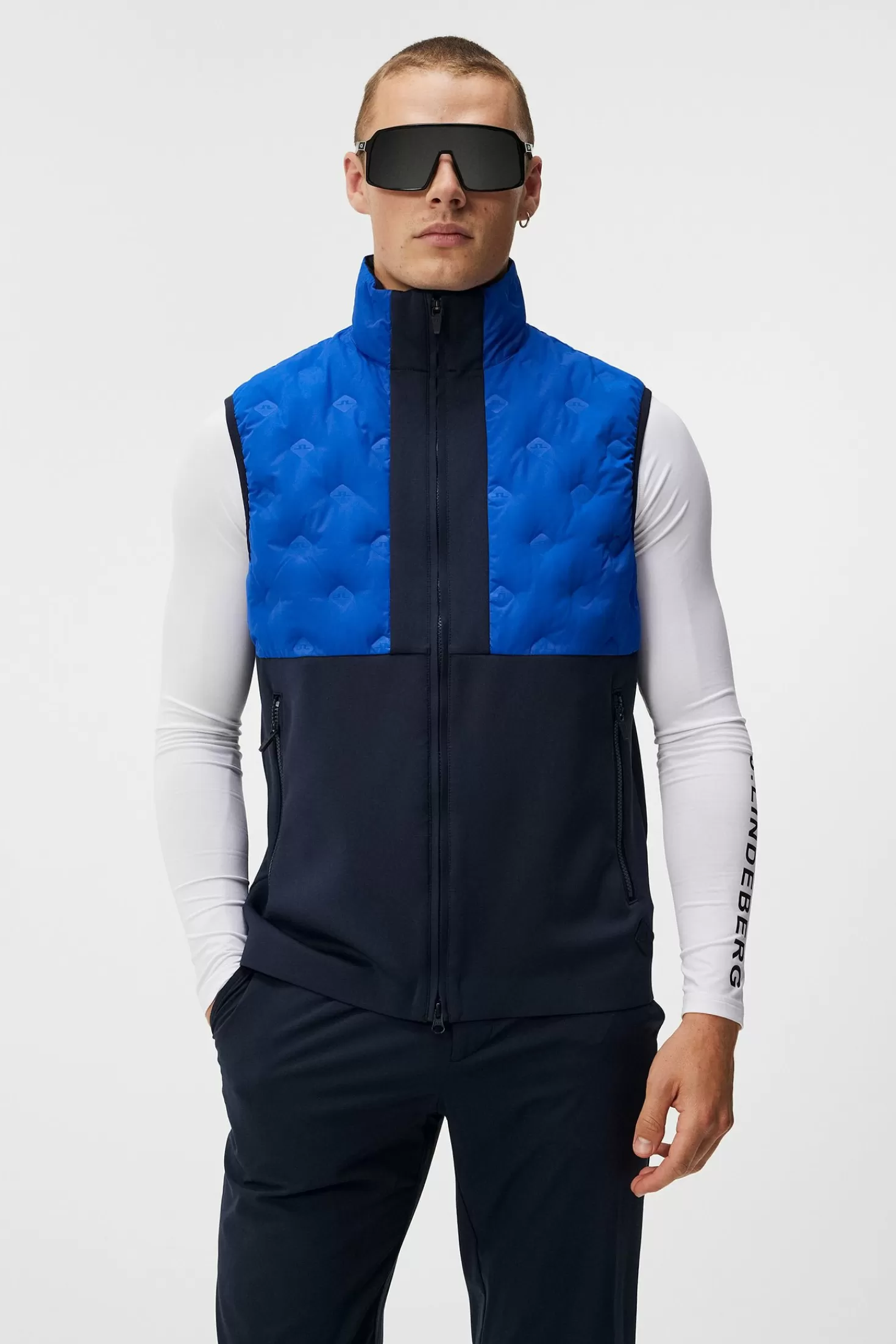 Gilets<J.Lindeberg Ross Hybrid Vest Surf The Web