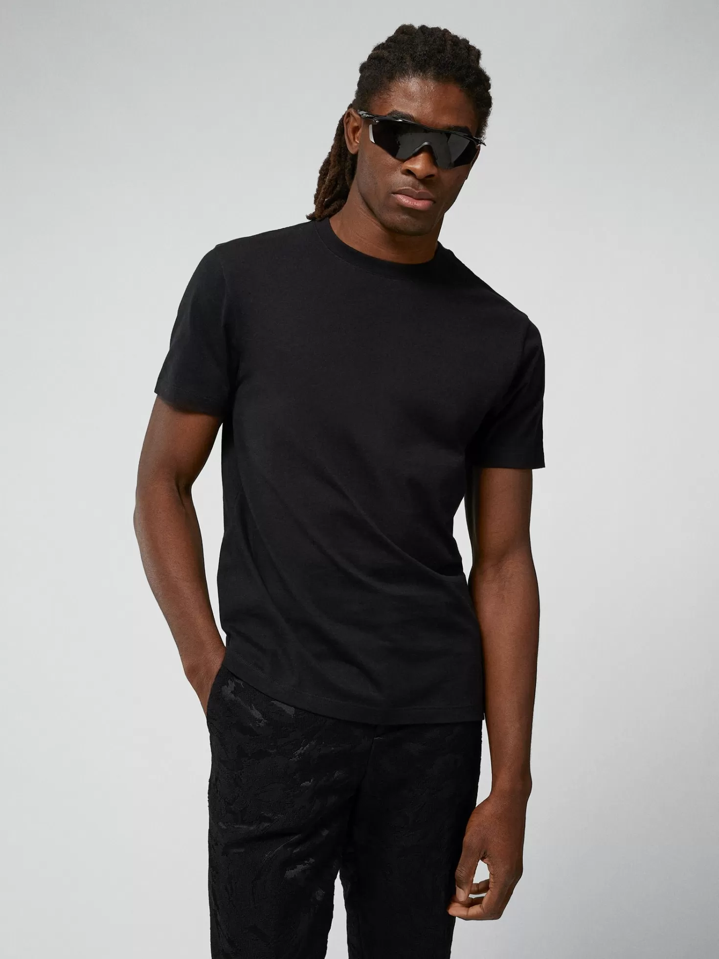 T-shirts<J.Lindeberg Sid Basic T-Shirt Black