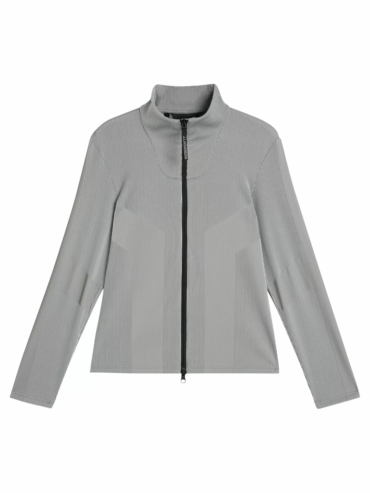 Bas- och mellanlager<J.Lindeberg Slot Full Zip Midlayer Grey Melange