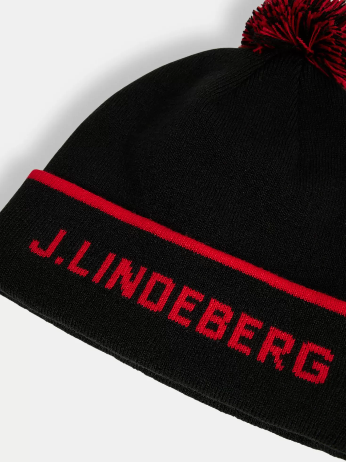 Värmetillbehör<J.Lindeberg Stripe Beanie Exuberance