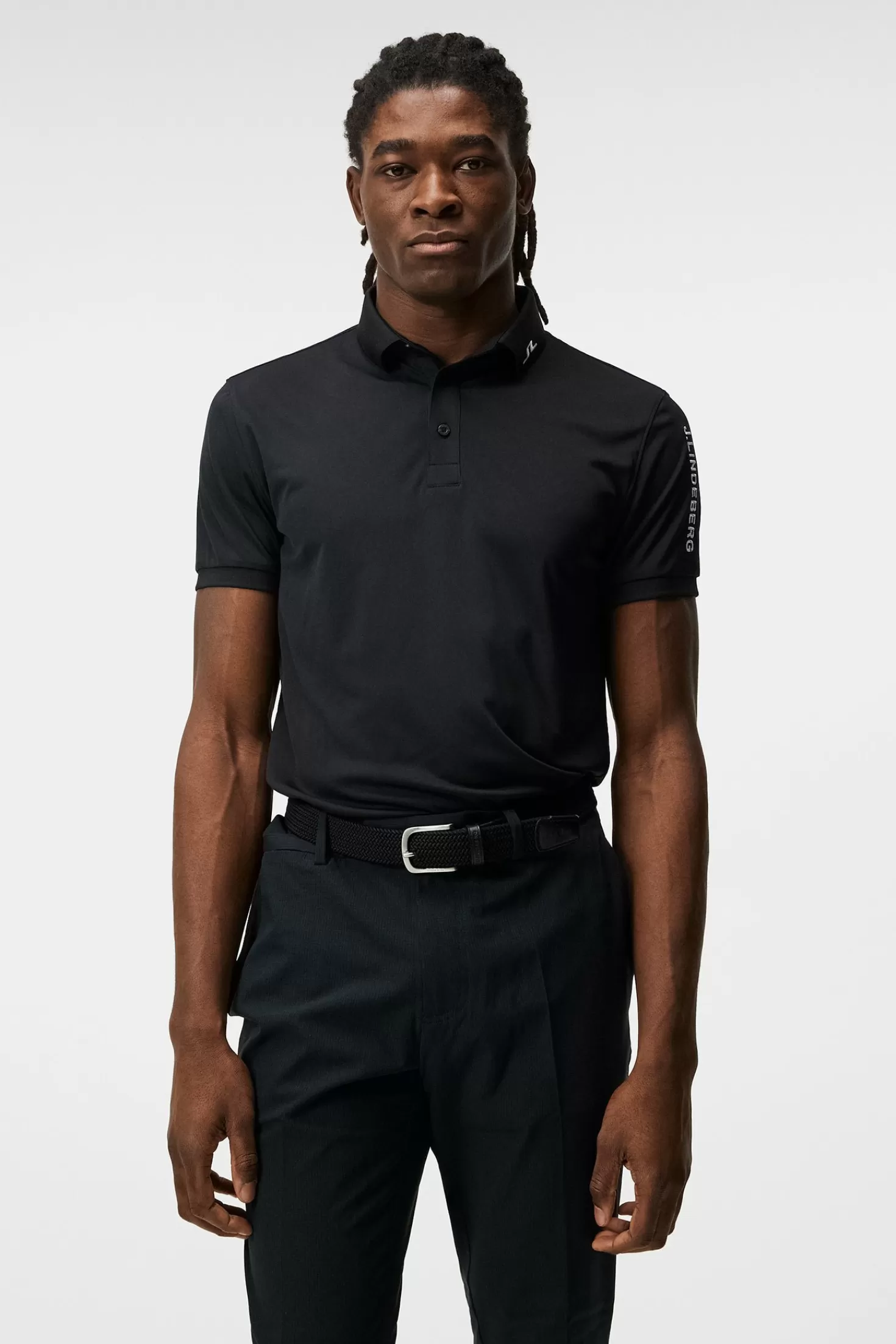 Polotröjor<J.Lindeberg Tour Tech Reg Fit Golf Polo Jl Navy